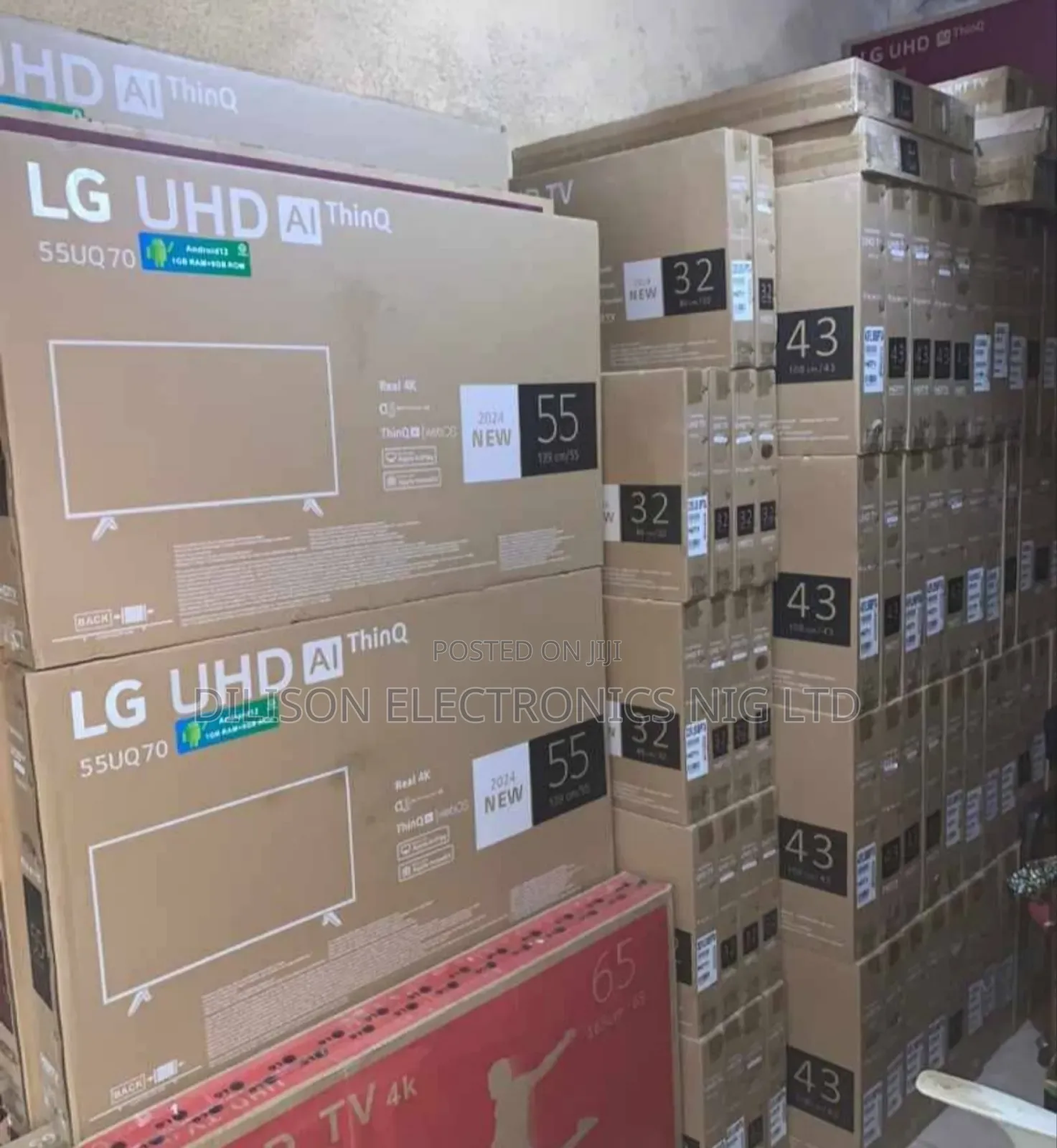 Brand Lg 55" Solar Smart Television
