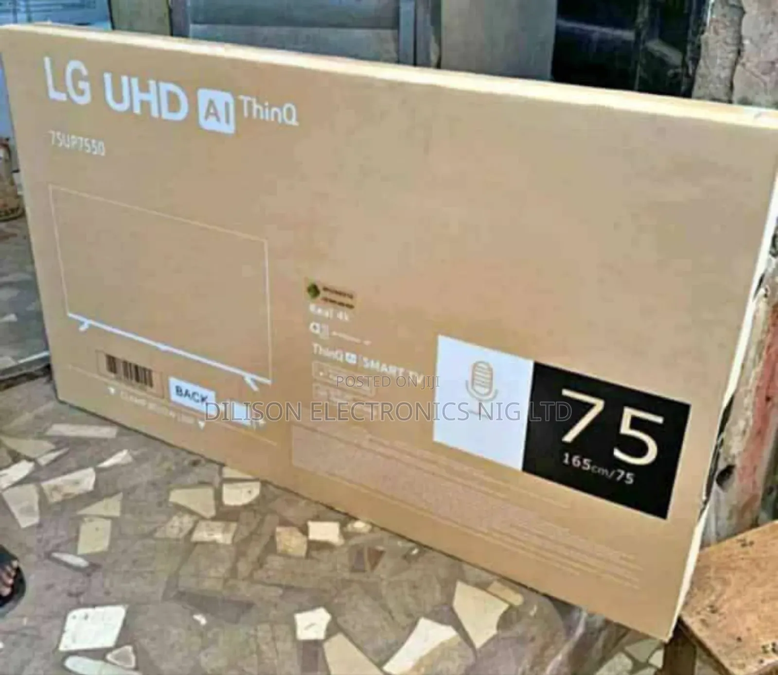 Brand New Lg 75" Solar Smart Tv