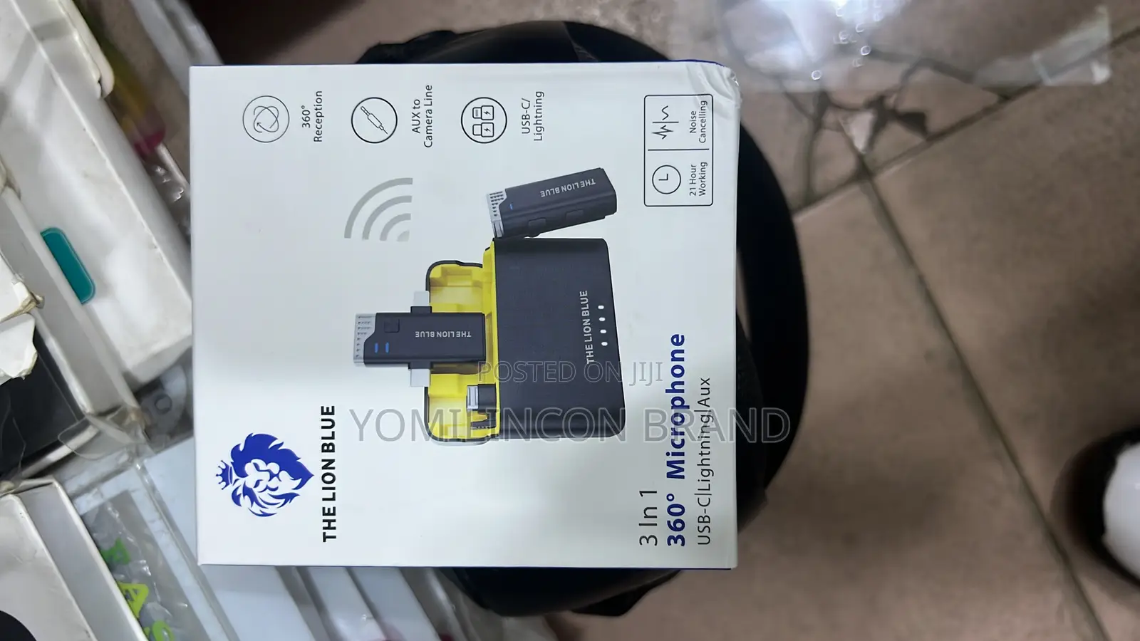 The Lion Blue 3in1 Mic