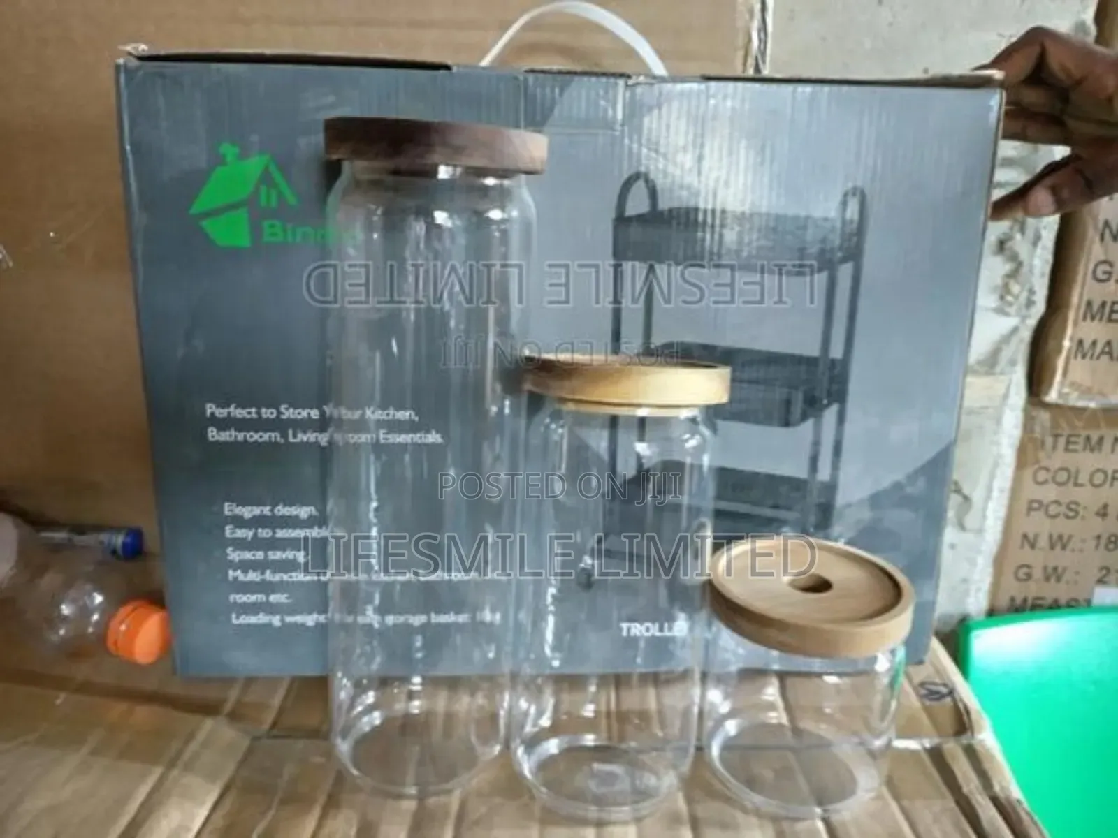 Quality Glass Container (3set)