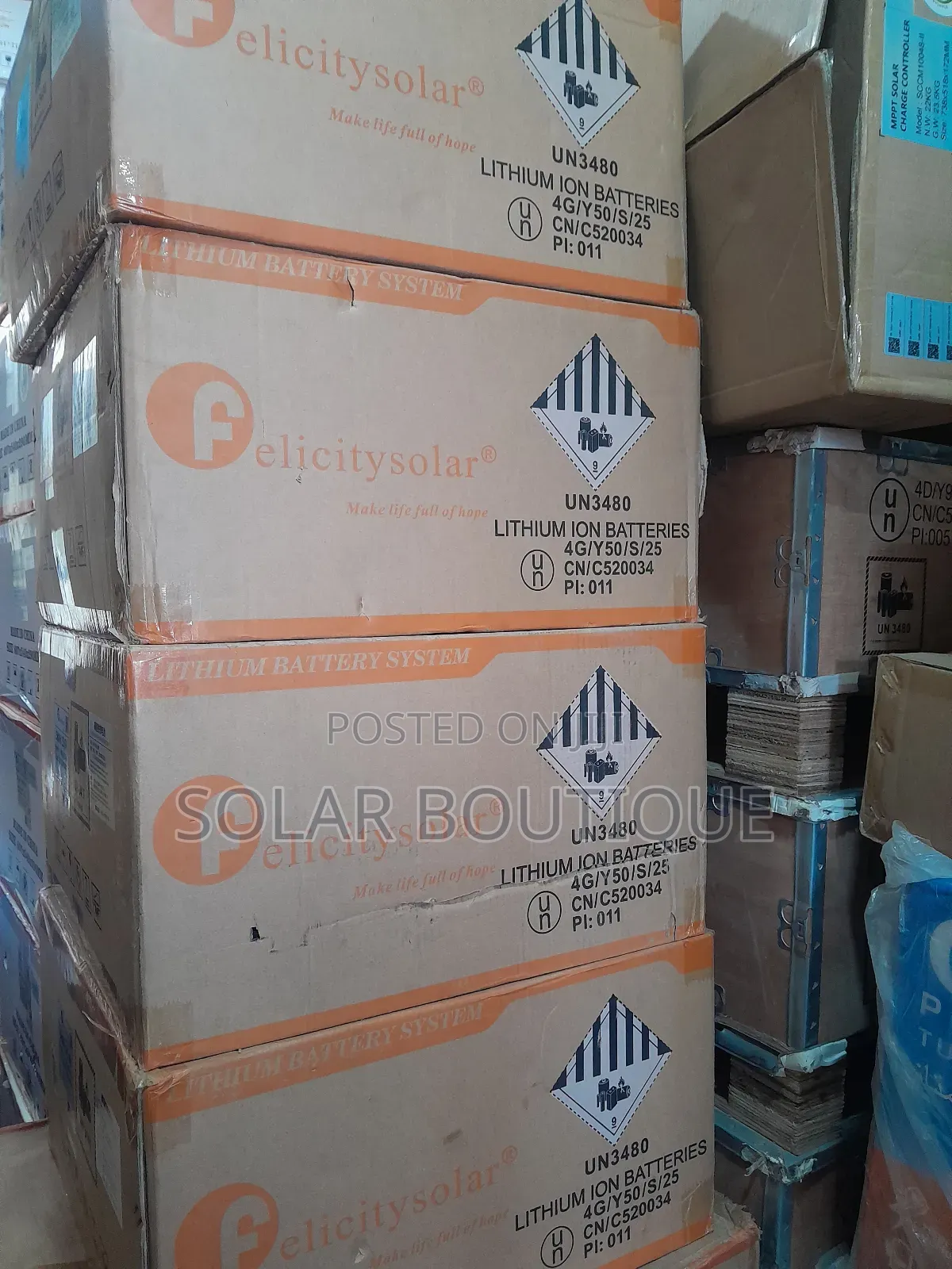 5kwh 25.6v Felicity Lithium Battery
