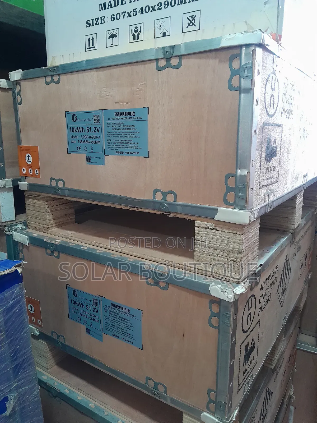 10kwh 51.2v Felicity Solar Lithium Battery