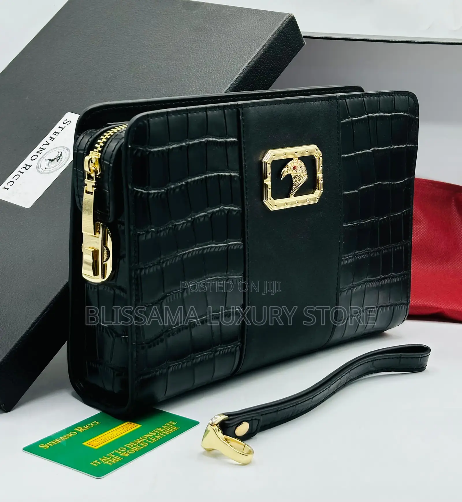 Stefano Ricci Premium Luxury Men Armpit Purse