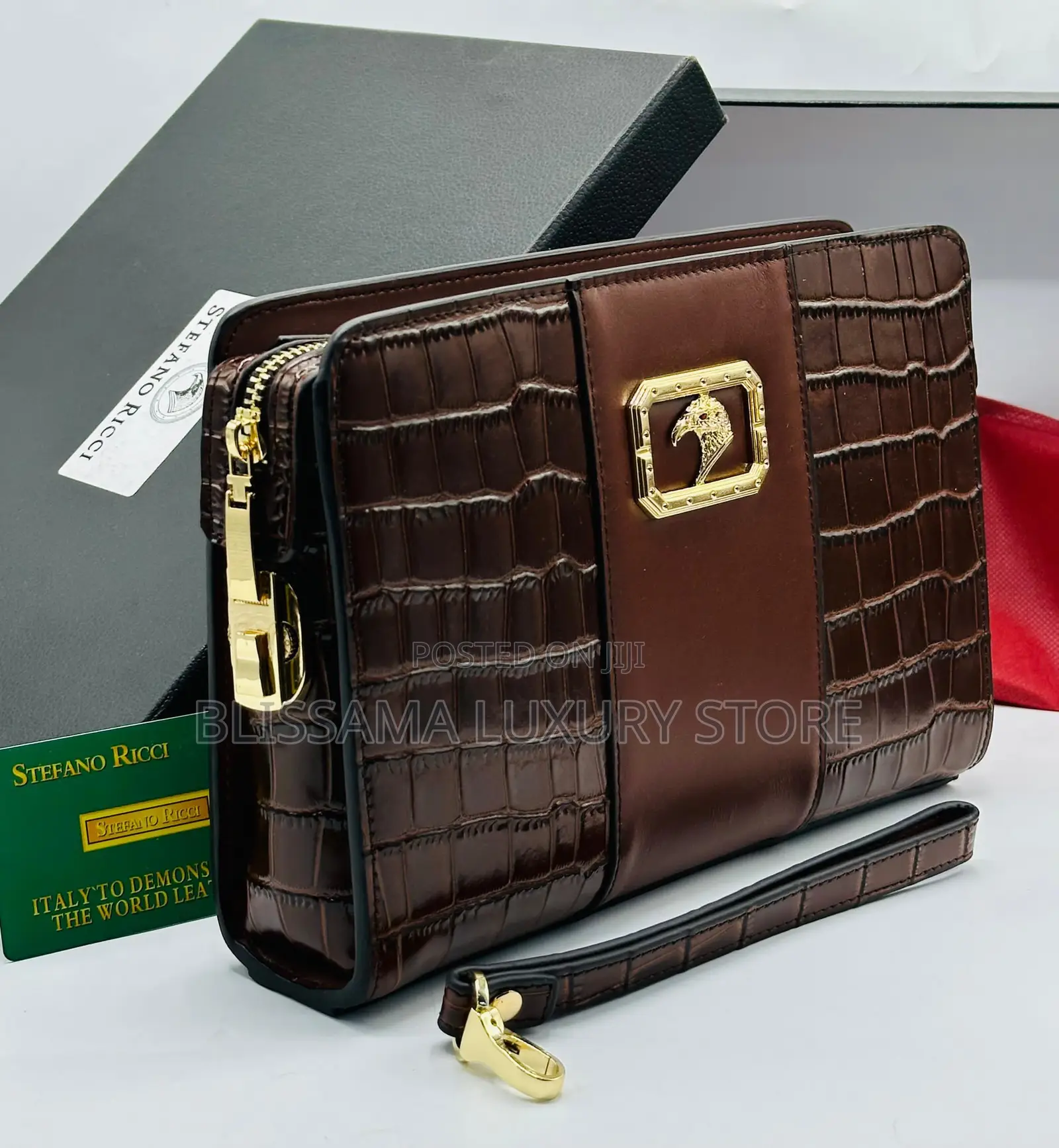 Stefano Ricci Premium Luxury Men Armpit Purse