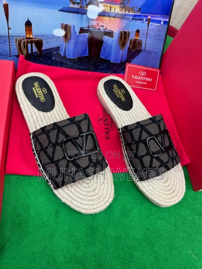 Valentino Wooden Slipers