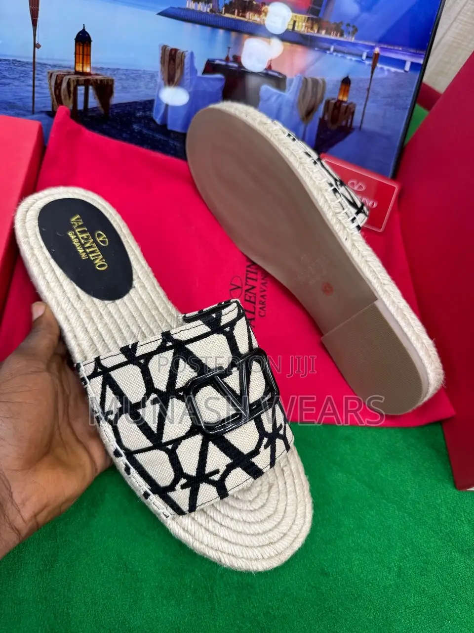 Valentino Wooden Slipers