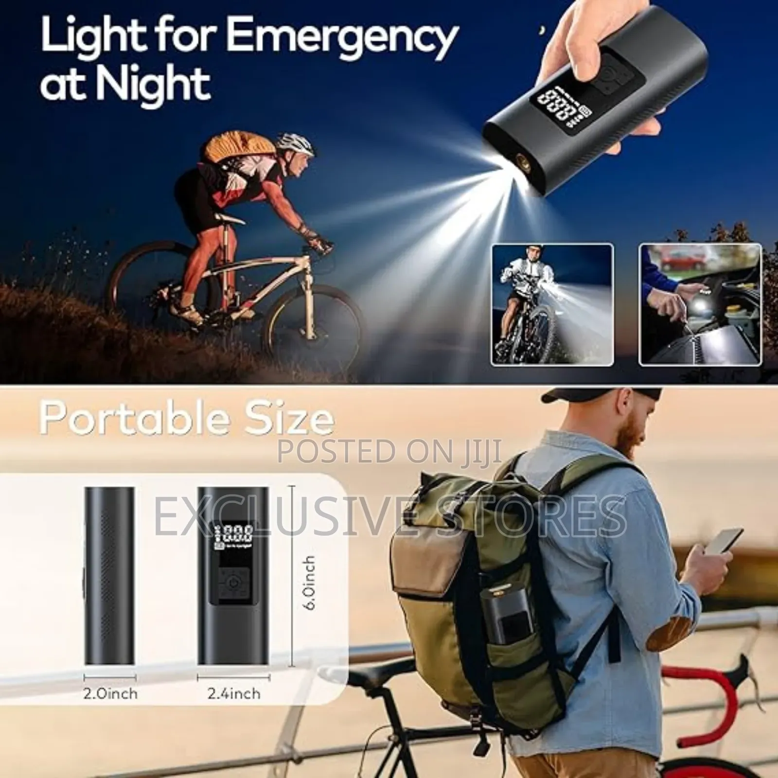 Intelligent Wired Air Pump With With Extensive Cord