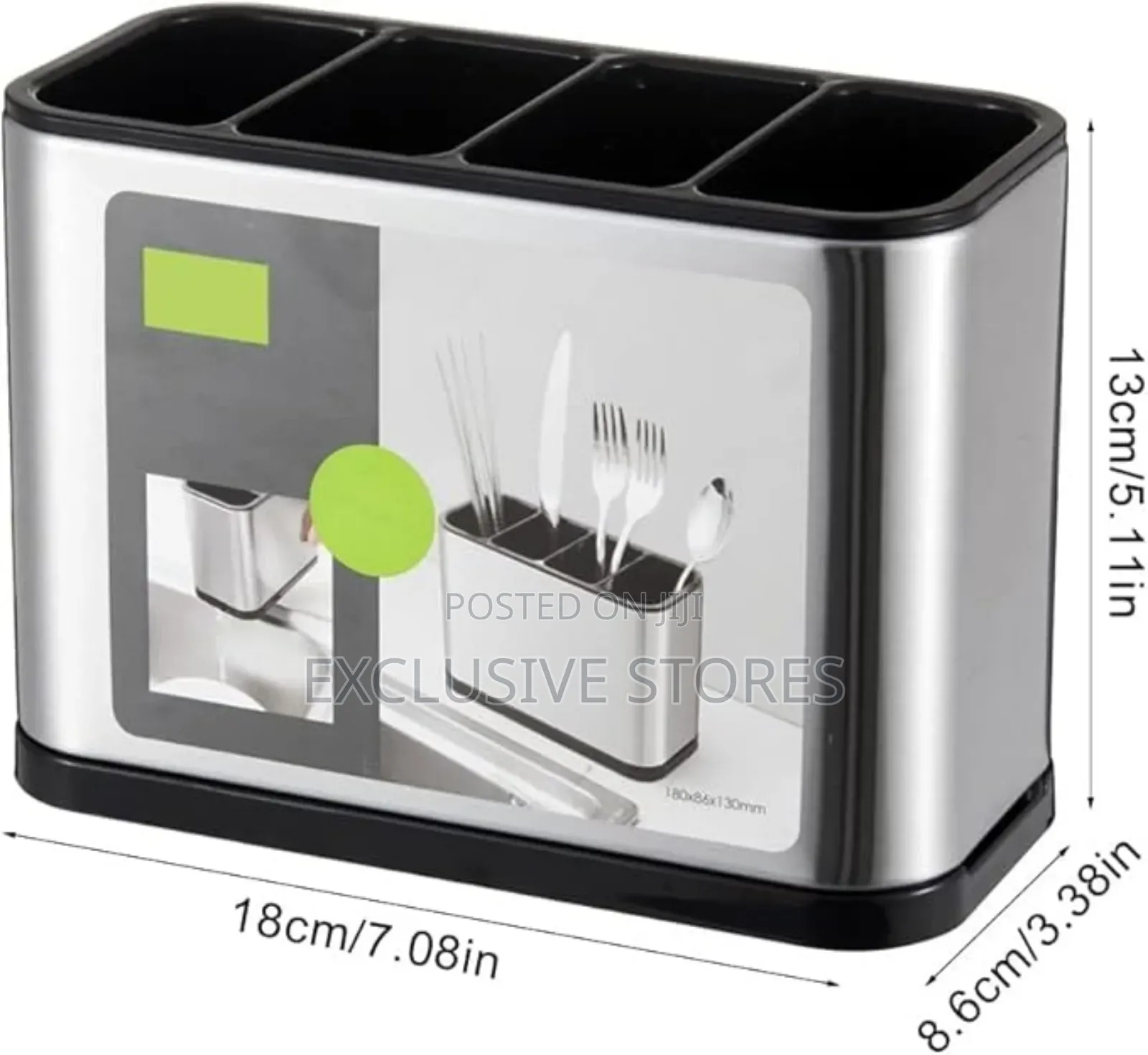 Stainless Steel Cutlery Rack