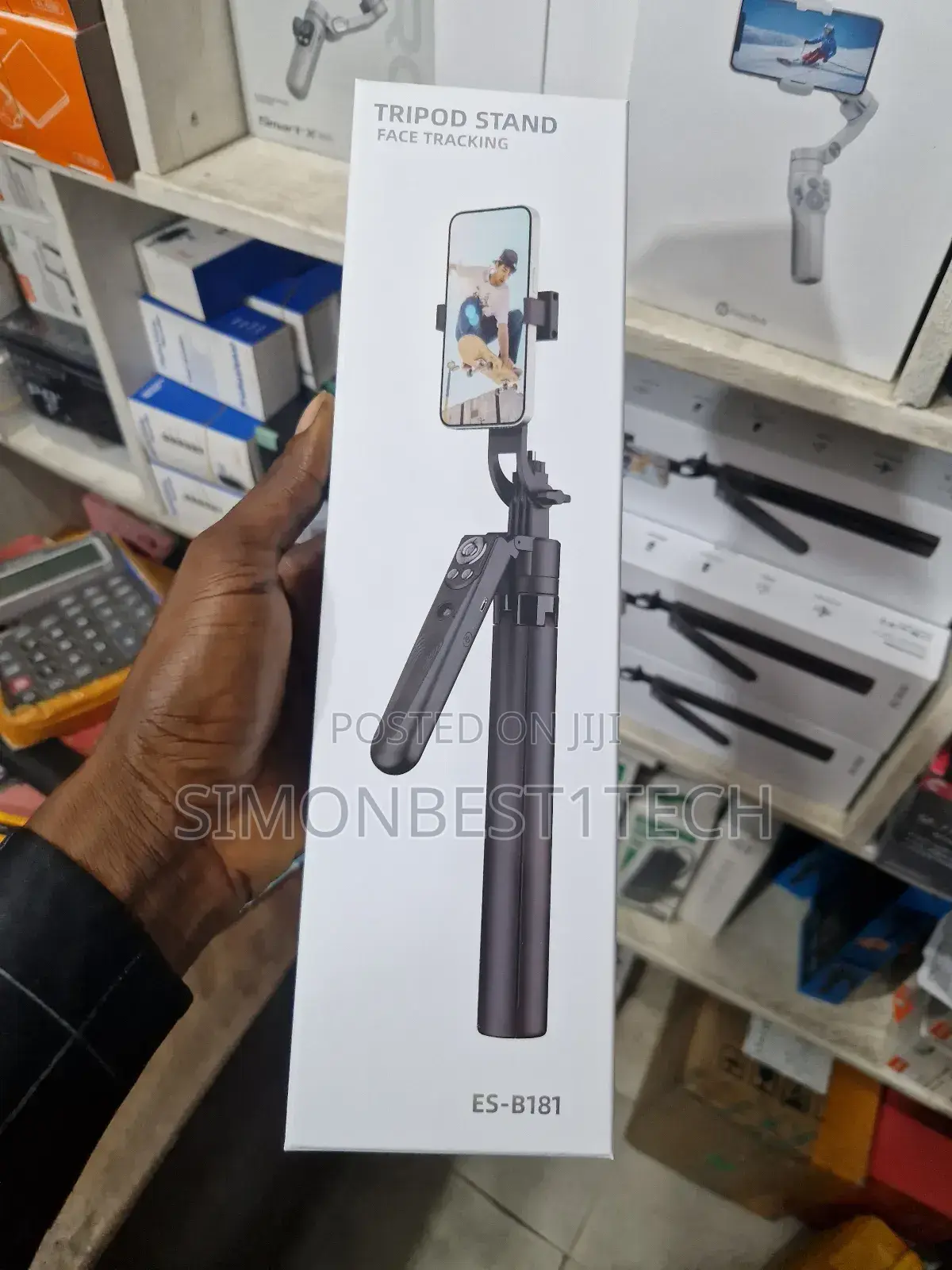 Tripod Face Tracking Es-B181