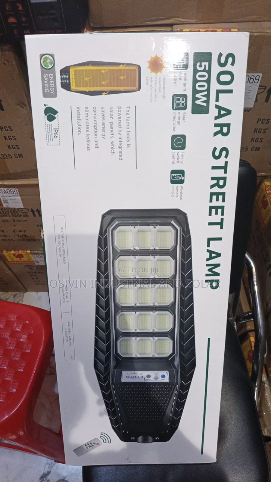 Very Bright 500w All in One Solar Streetlights