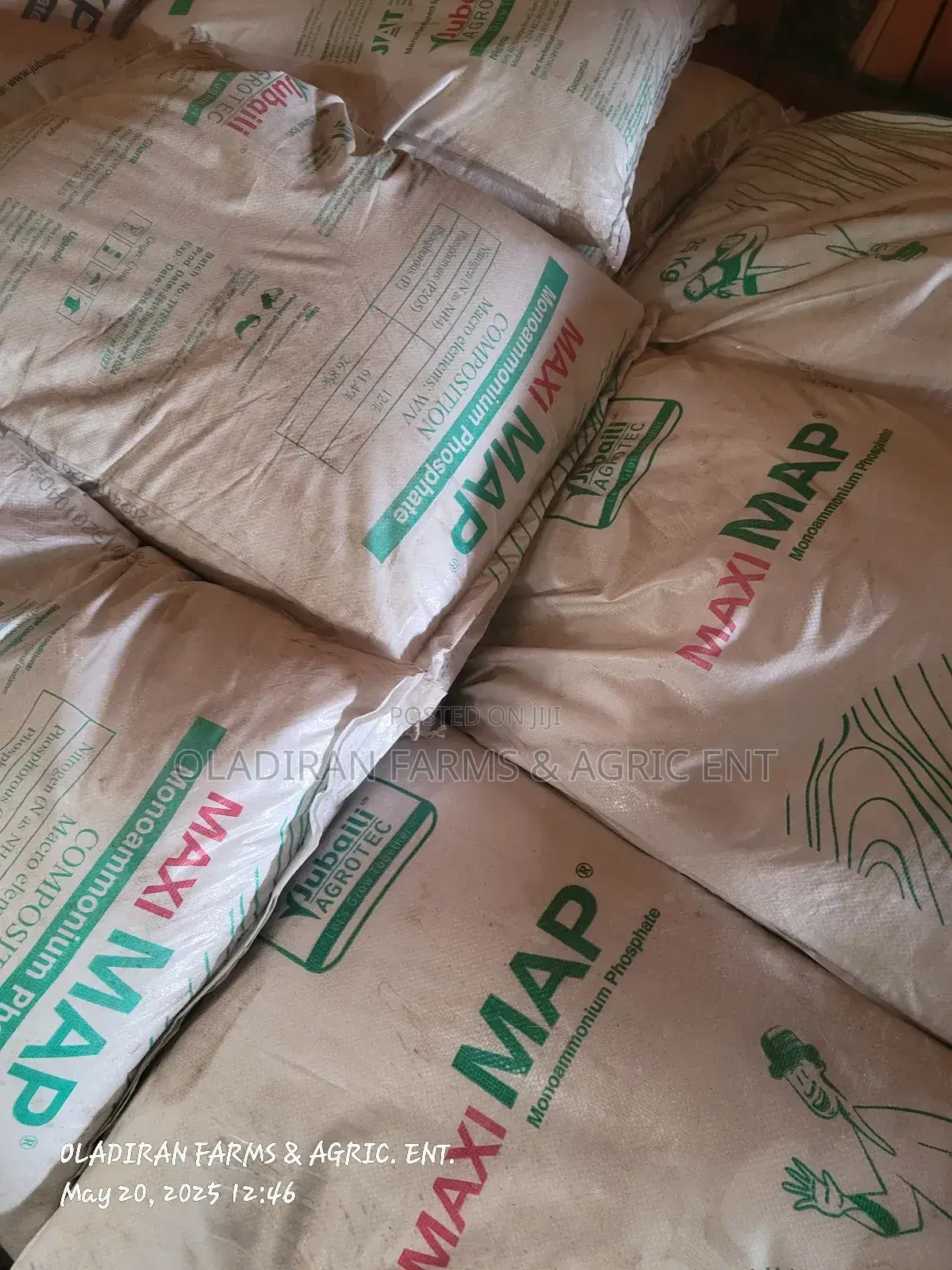 Monoammonium Phosphate Fertilizer Map