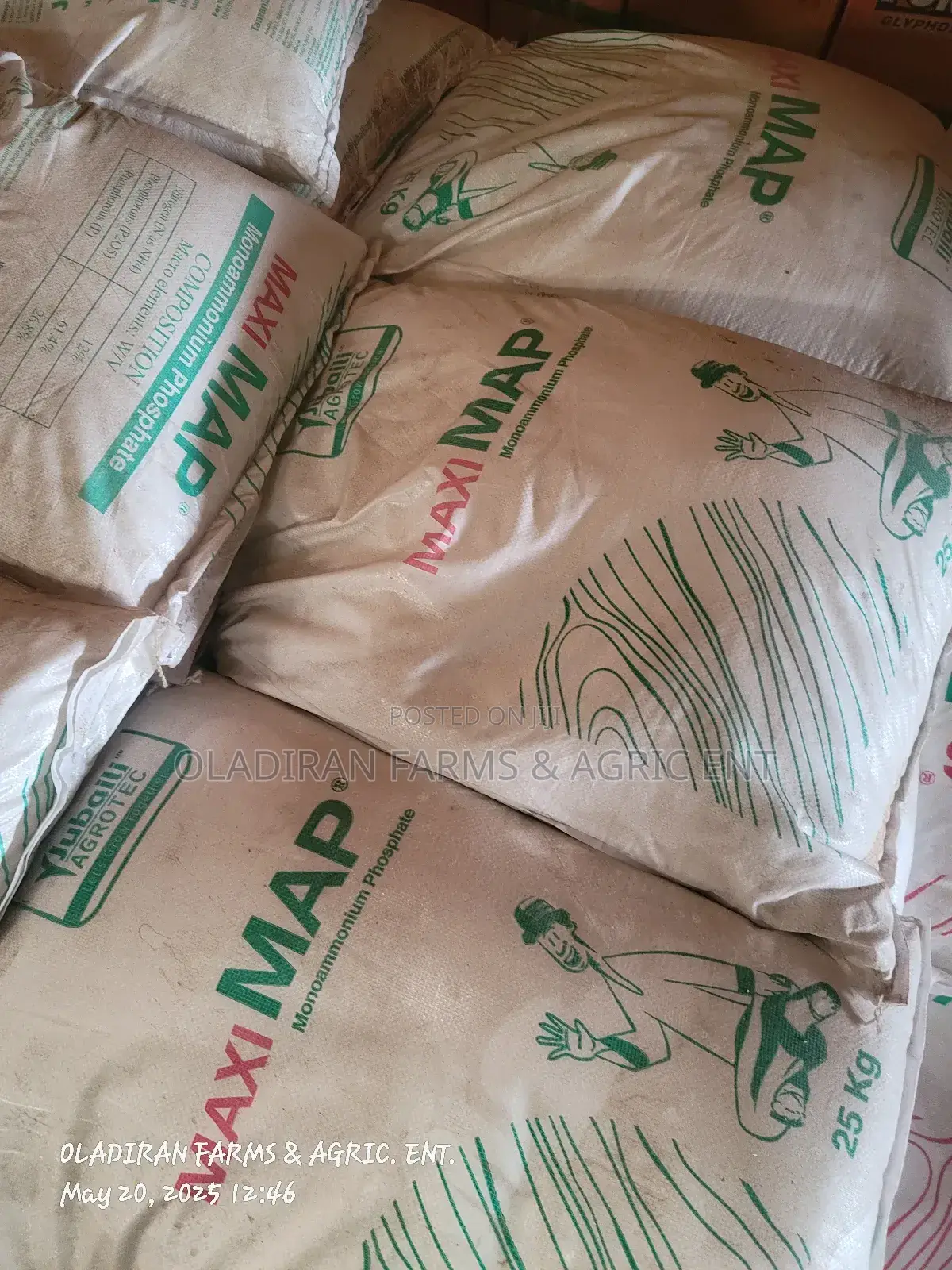 Monoammonium Phosphate Fertilizer Map