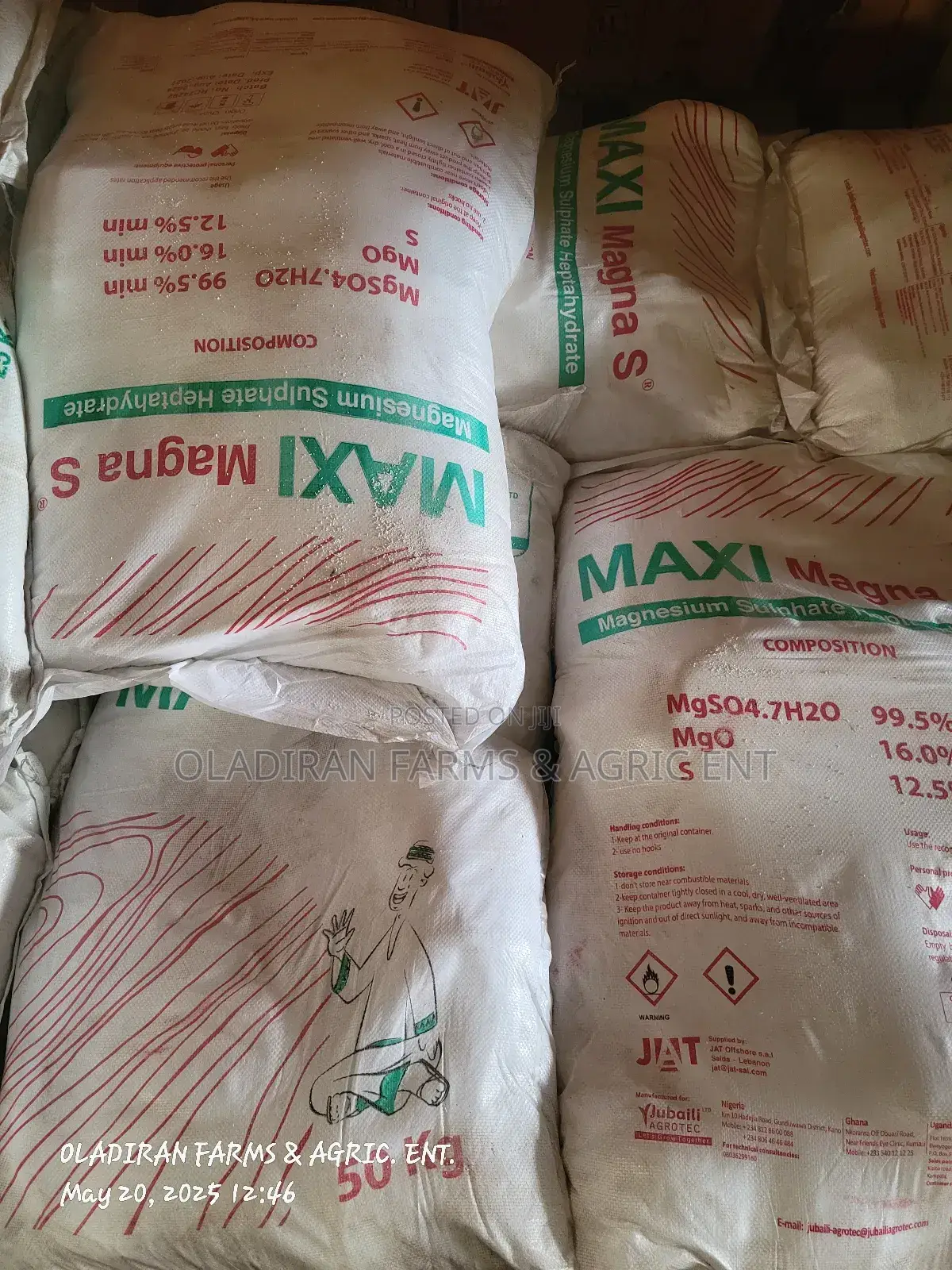Magnesium Sulfate ( Epsom Salt)