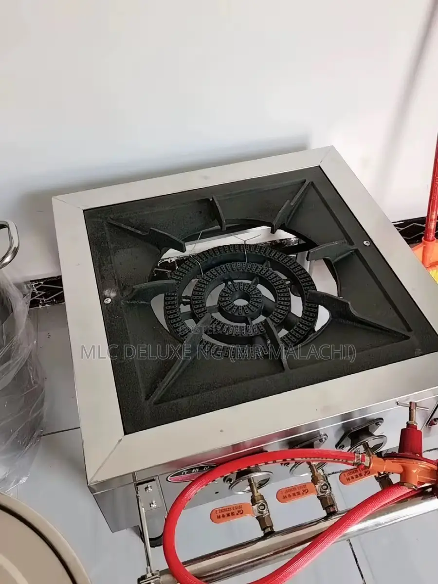 Gas Stove (Single Phase) Stock Pot Gas Cooker With 3 Knob