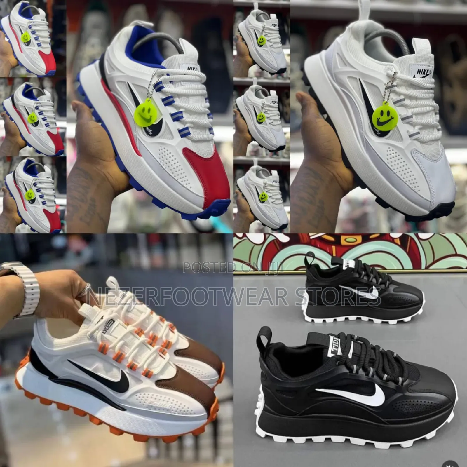Original Nike Retro Sneakers.