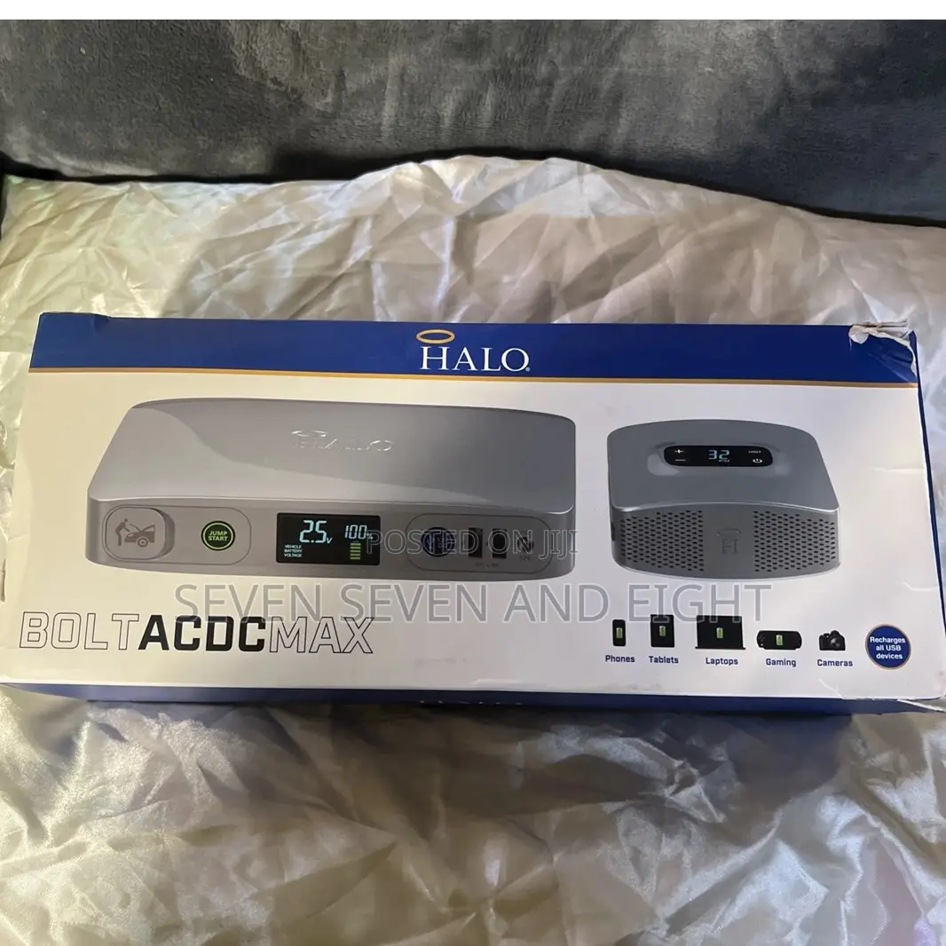 Halo Bolt Acdc Max W Air Compressor Car Jump-Starter