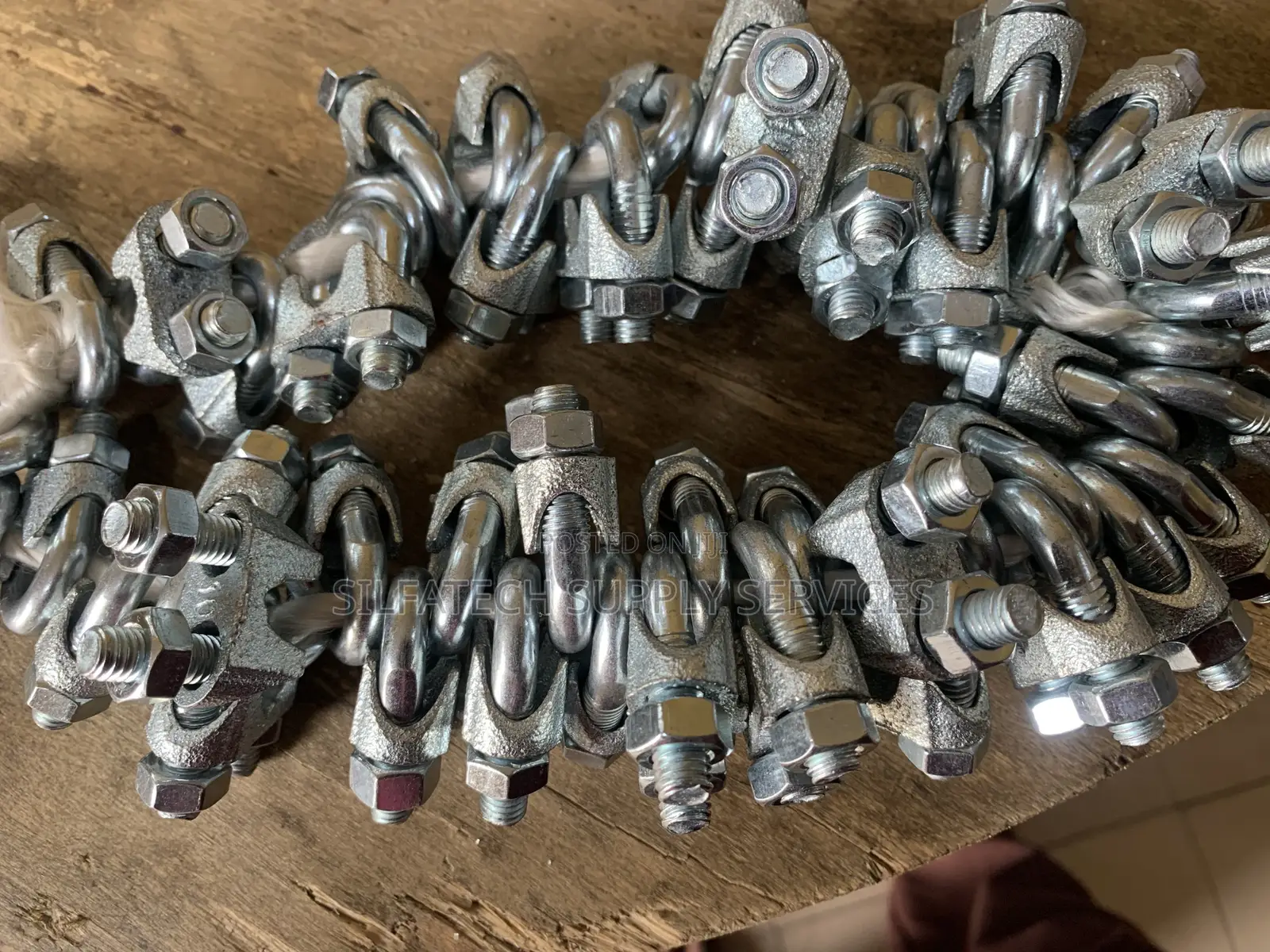 Original 10mm Galvanized Steel Wire Rope Clip