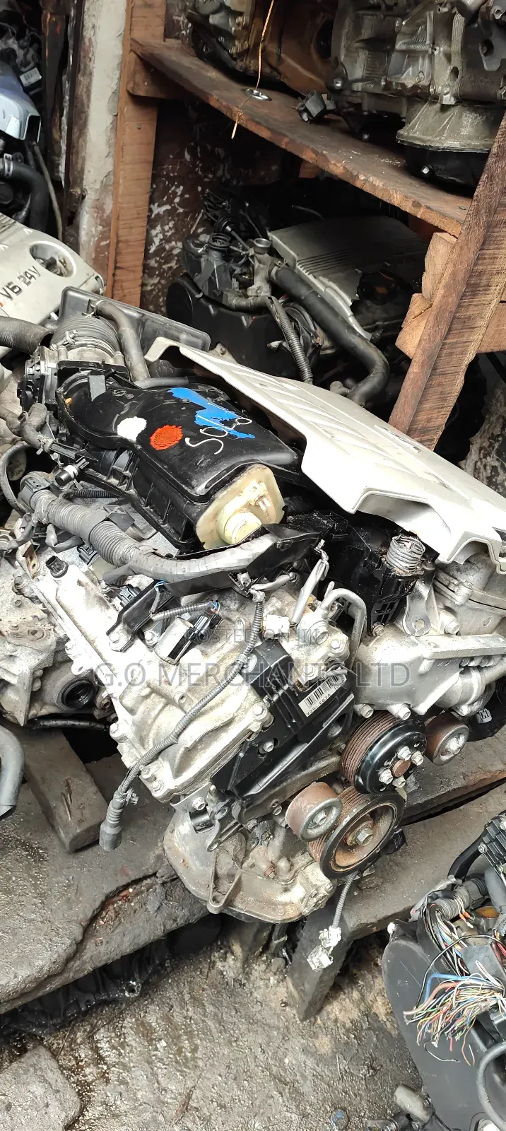 2008-2014 Tokyo Highlander V6 2gr Engine Direct Japan