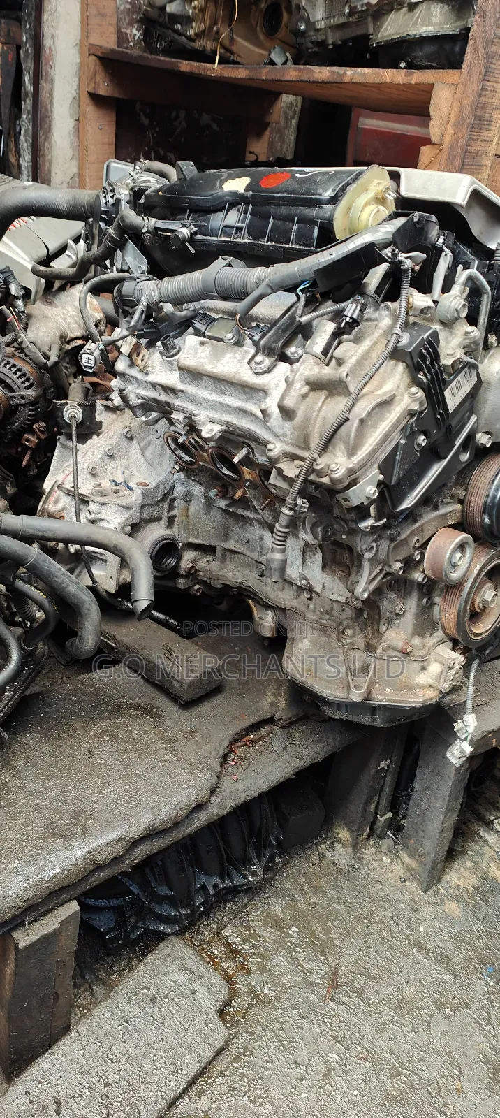 2008-2014 Tokyo Highlander V6 2gr Engine Direct Japan