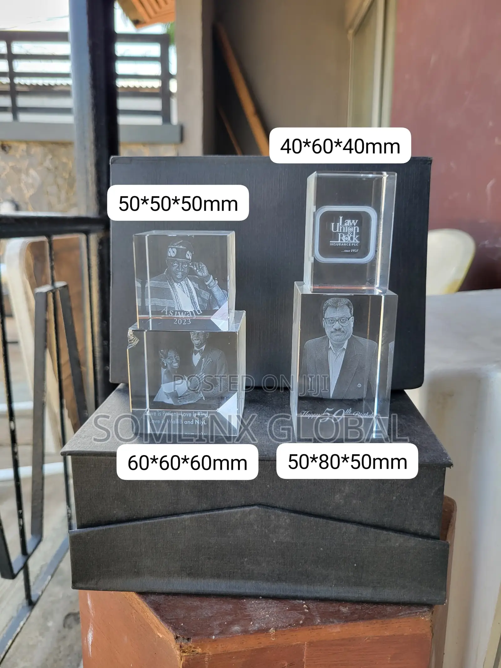 3d Crystal, in Sizes of Your Choice