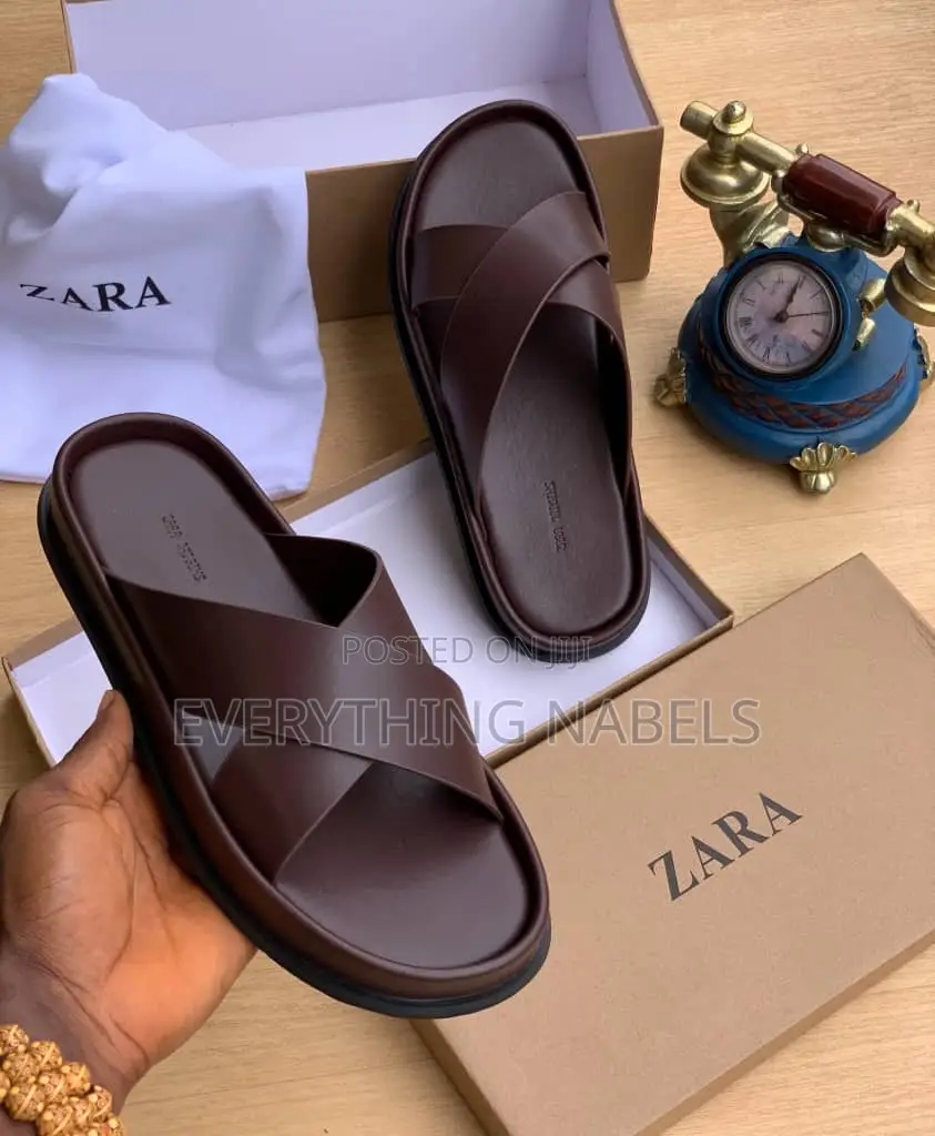Zara Criss-Cross Slippers
