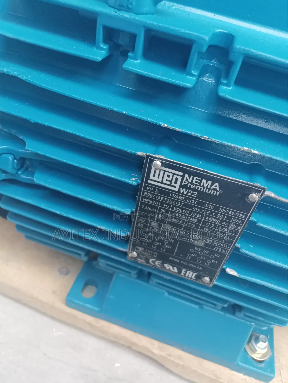 Electric Motor Weg Product 7.5hp