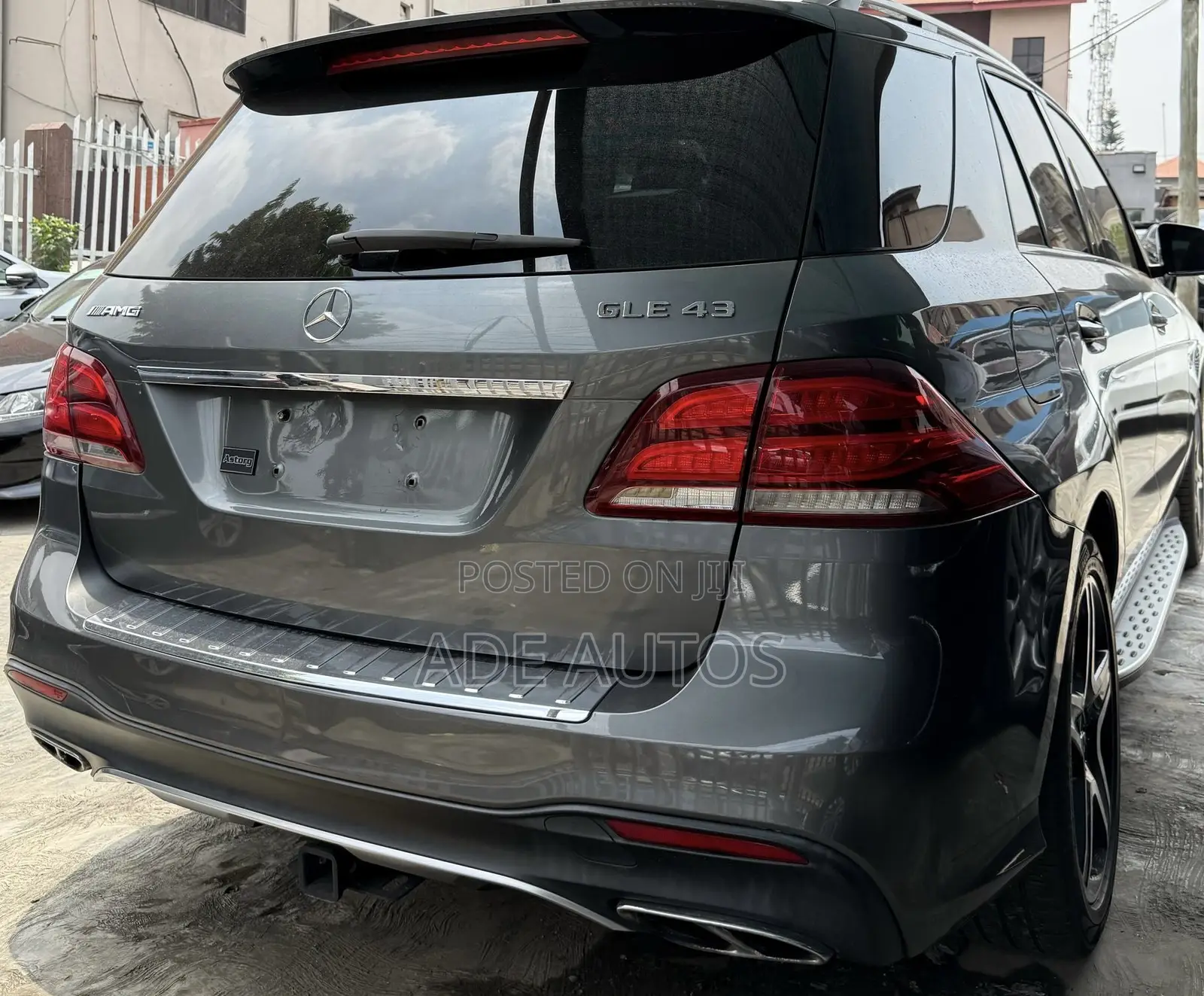 Mercedes-Benz GLE-Class AMG GLE 43 4MATIC 2017 Gray