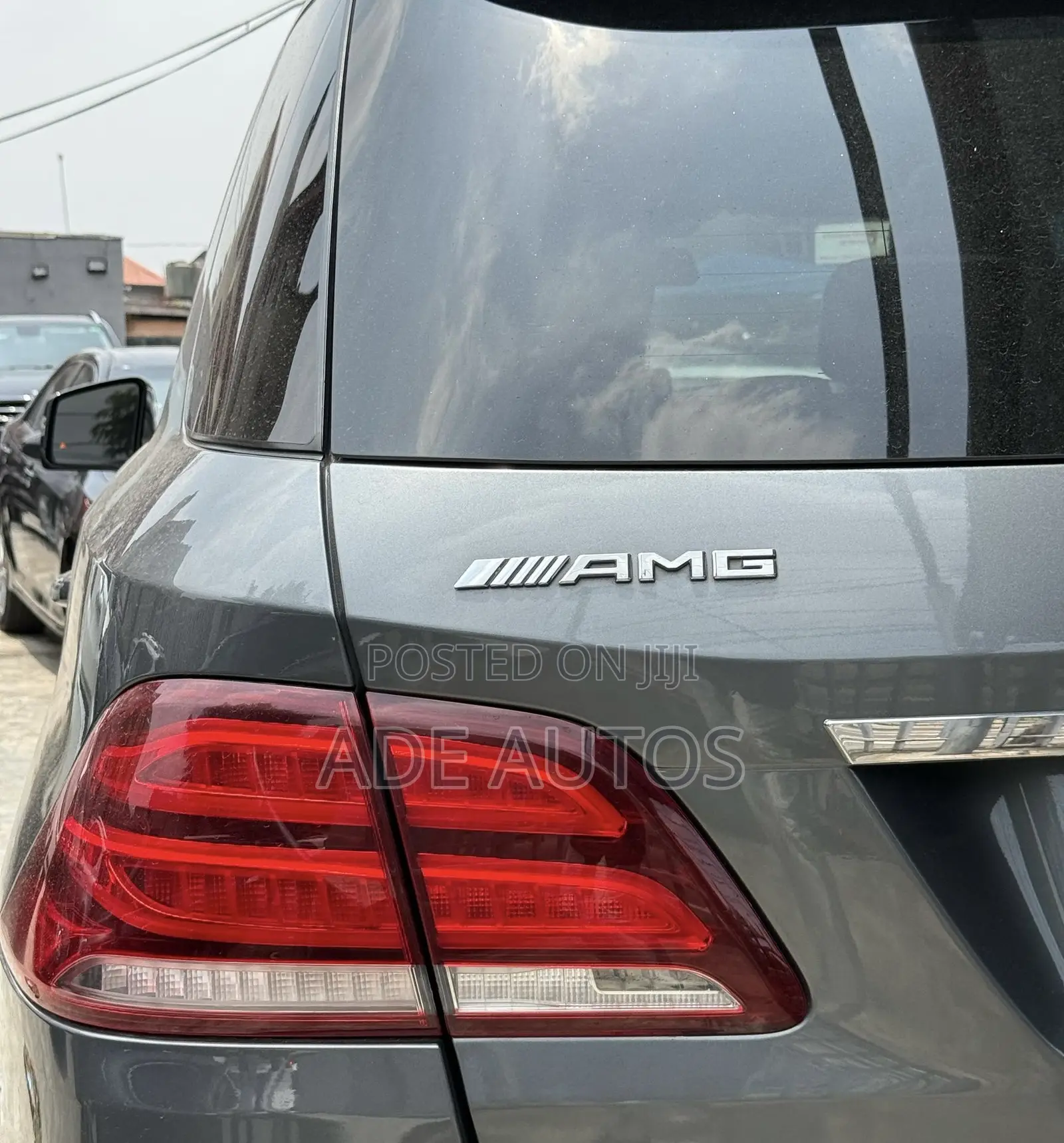 Mercedes-Benz GLE-Class AMG GLE 43 4MATIC 2017 Gray