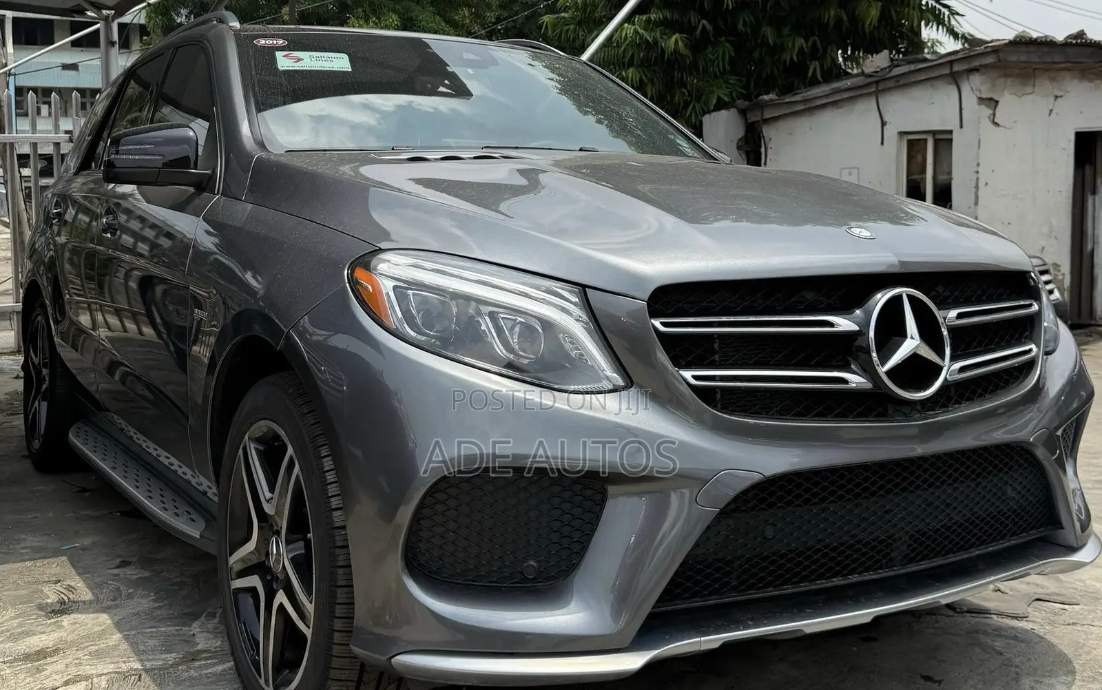 Mercedes-Benz GLE-Class AMG GLE 43 4MATIC 2017 Gray