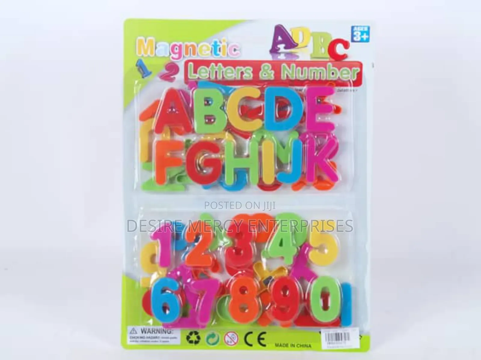 Magnetic Letters Numbers