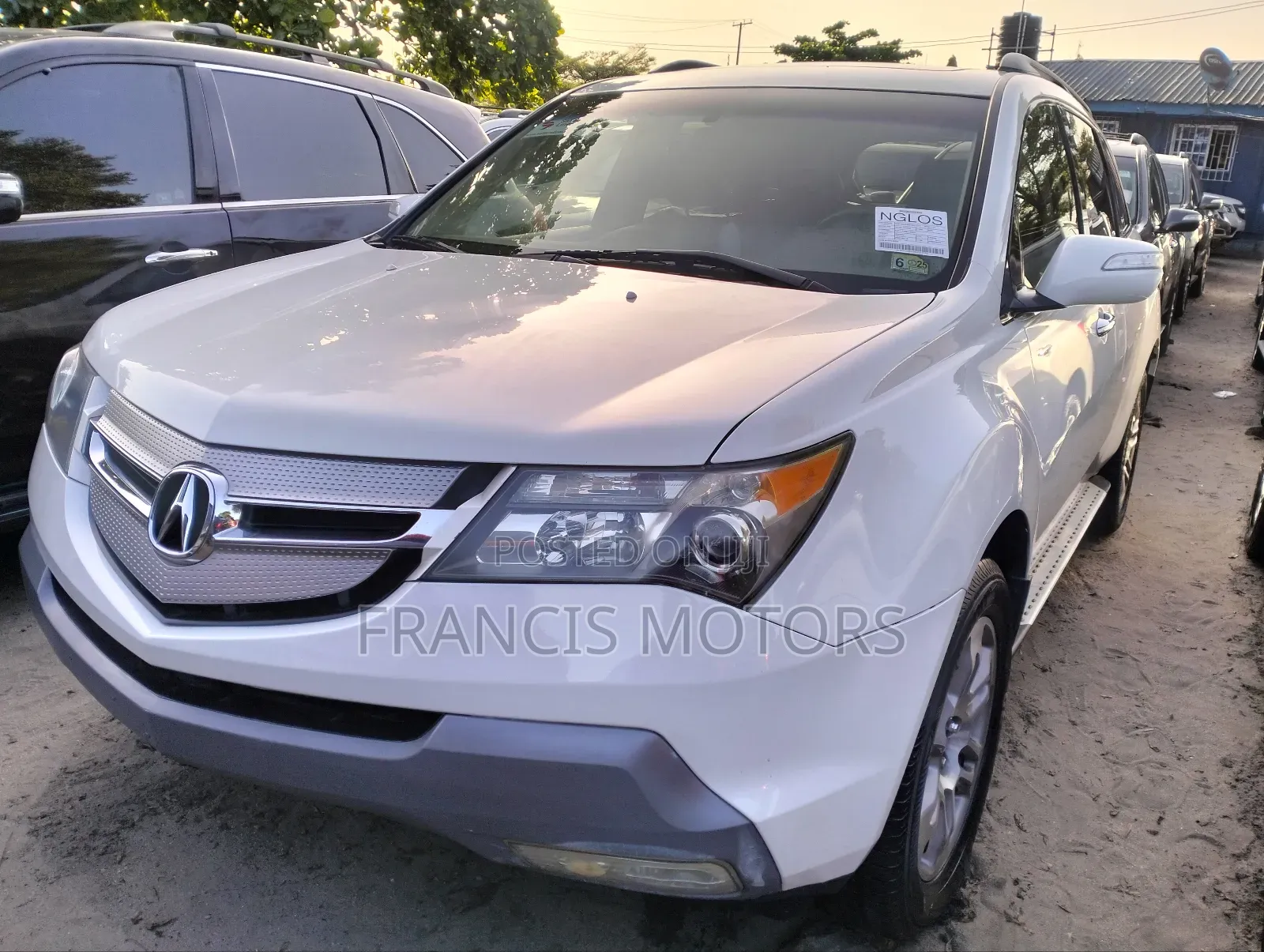 Acura MDX SUV 4dr AWD (3.7 6cyl 5A) 2009 White