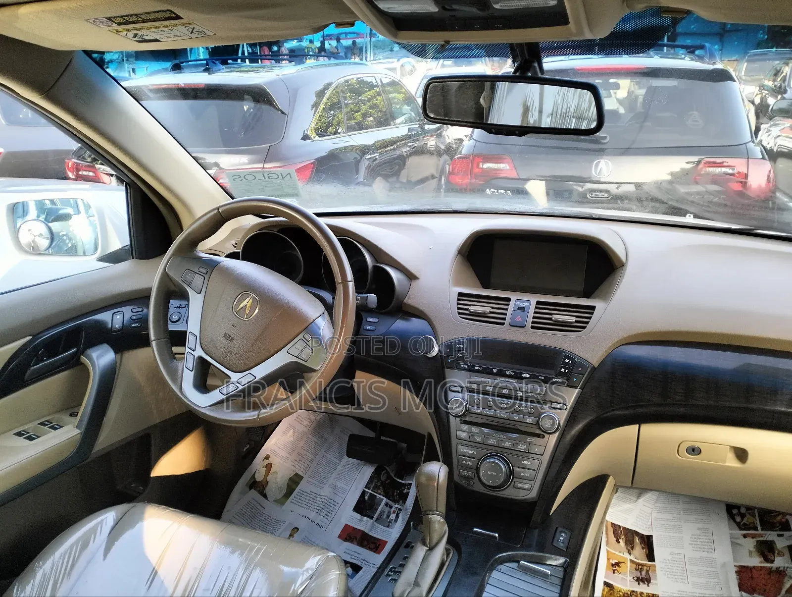 Acura MDX SUV 4dr AWD (3.7 6cyl 5A) 2009 White