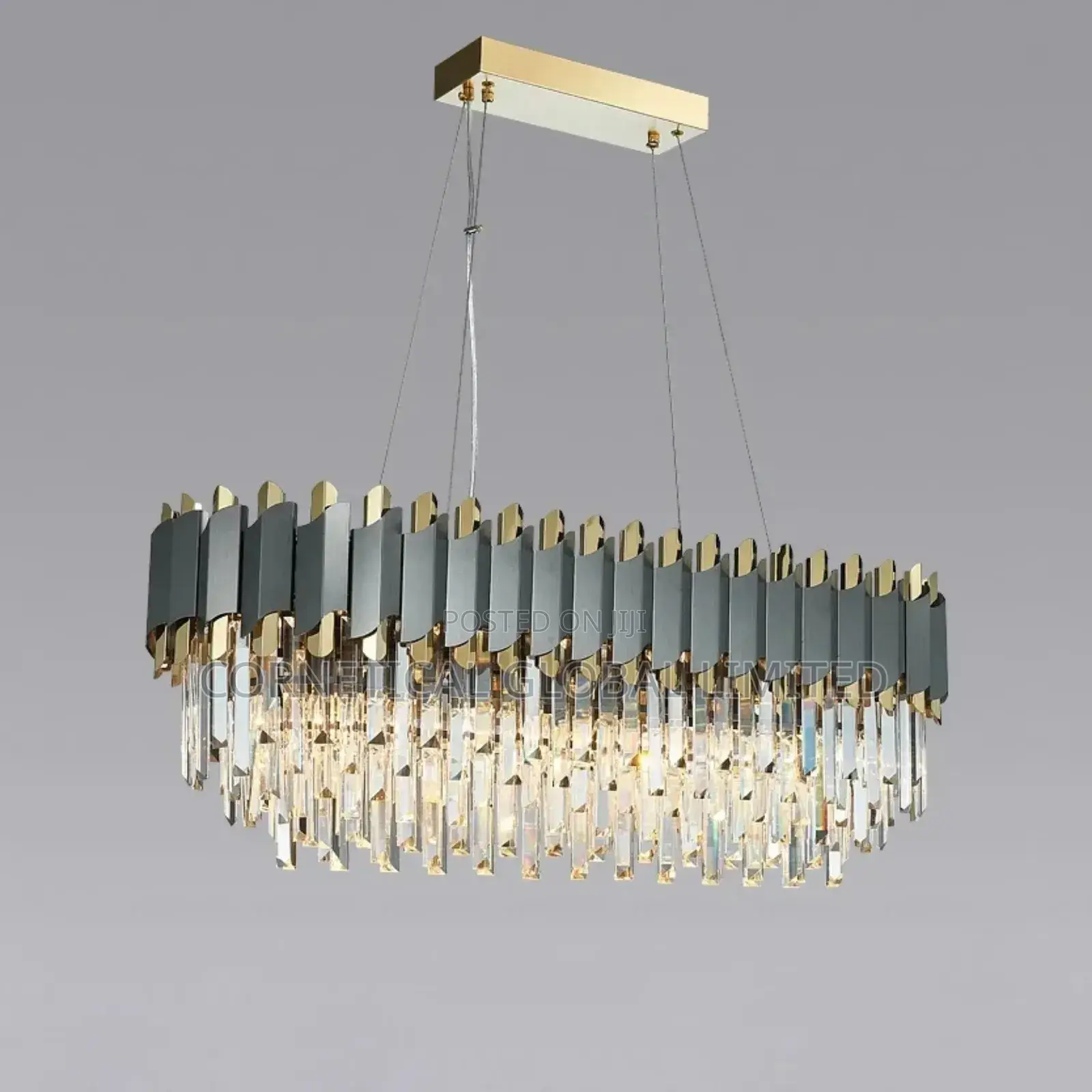 Quality Luxury Modern Crystal Led Chandelier 4 Sitting Room