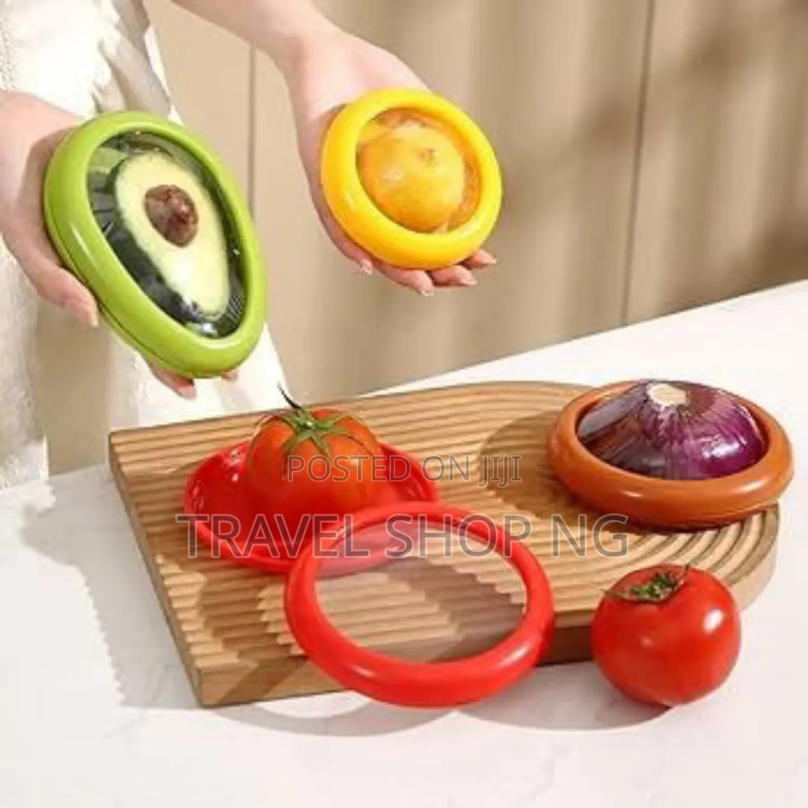 Silicon Fruit Veggie Storage Pod Set Of 3