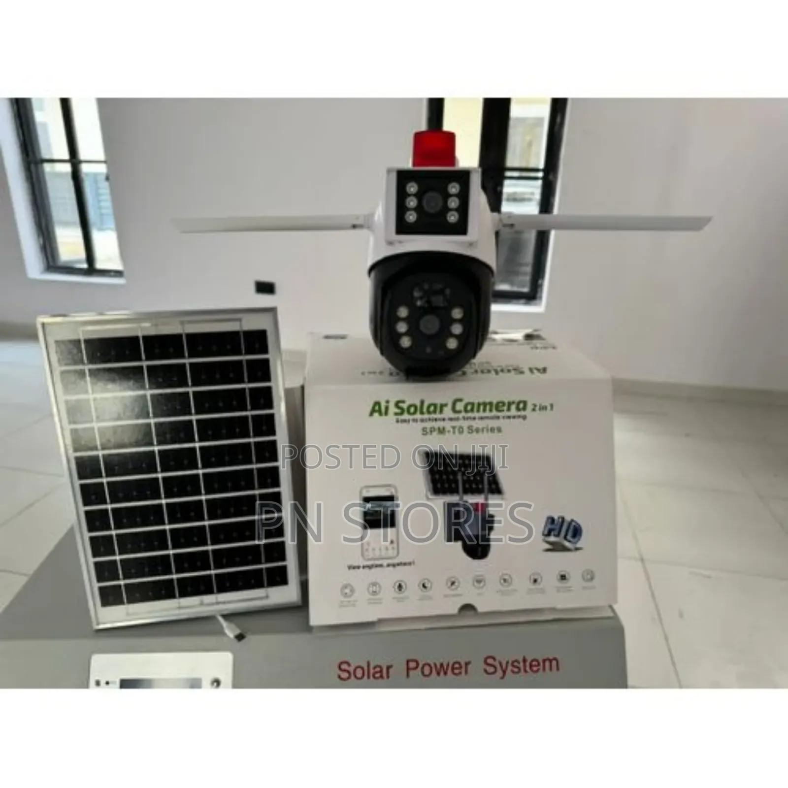 2in1 Solar CCTV Camera