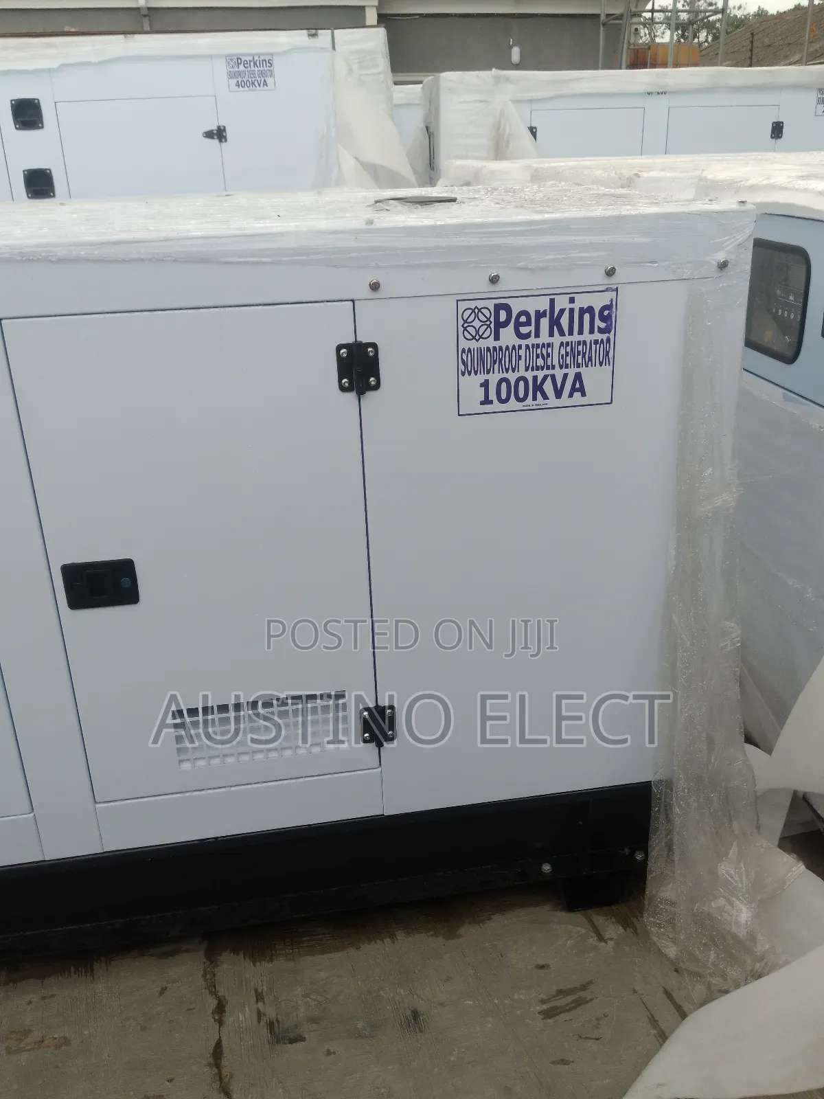 Cylinder 100kva Perkins Soundproof