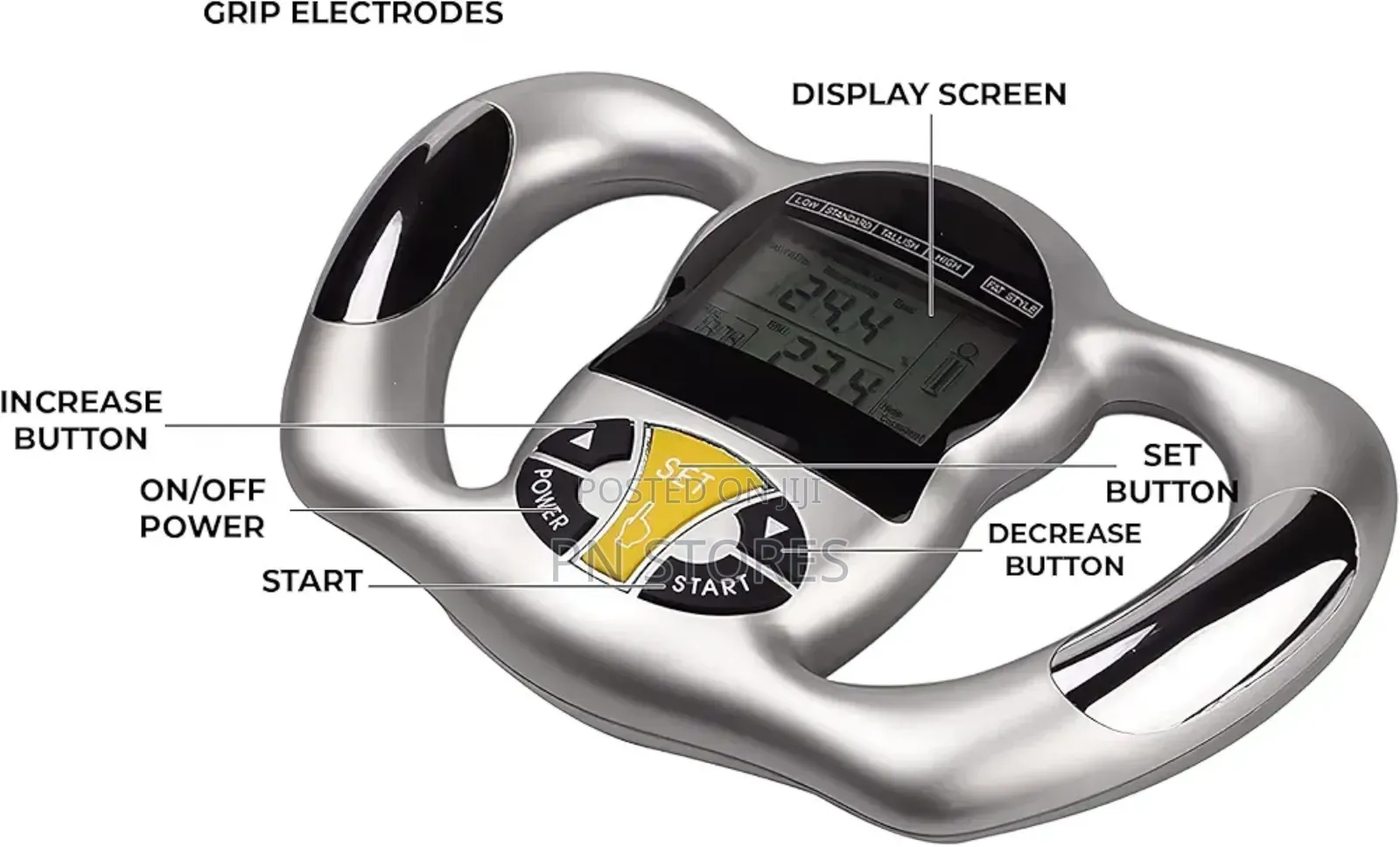 Generic Handheld Body Fat Measuring Instrument