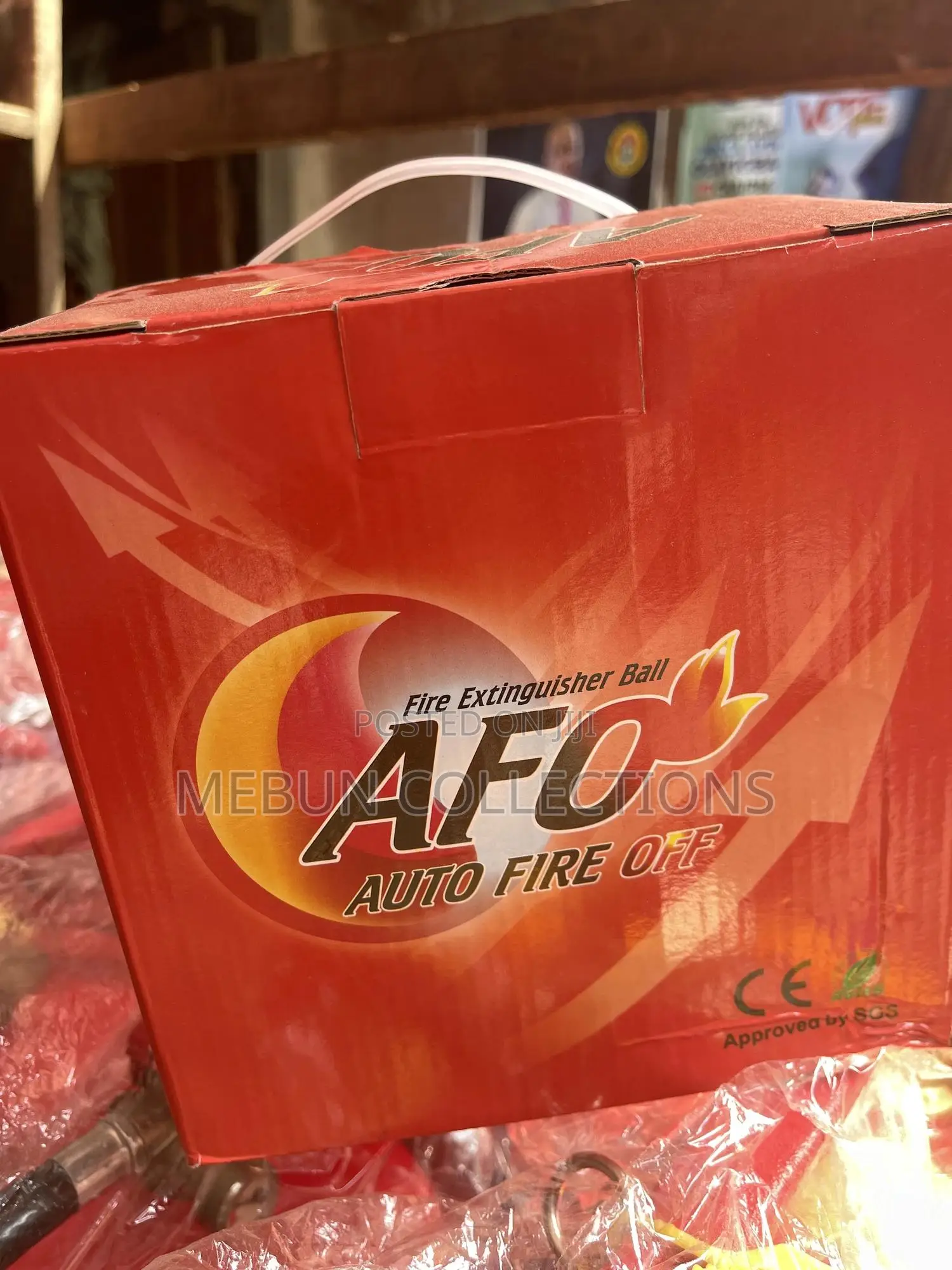 Fire Extinguisher Ball Auto Fire Off