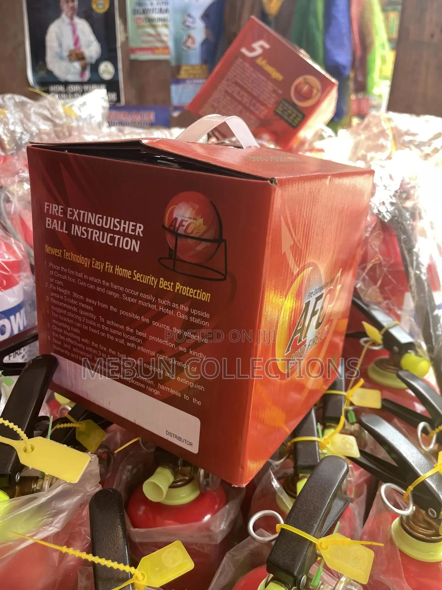 Fire Extinguisher Ball Auto Fire Off