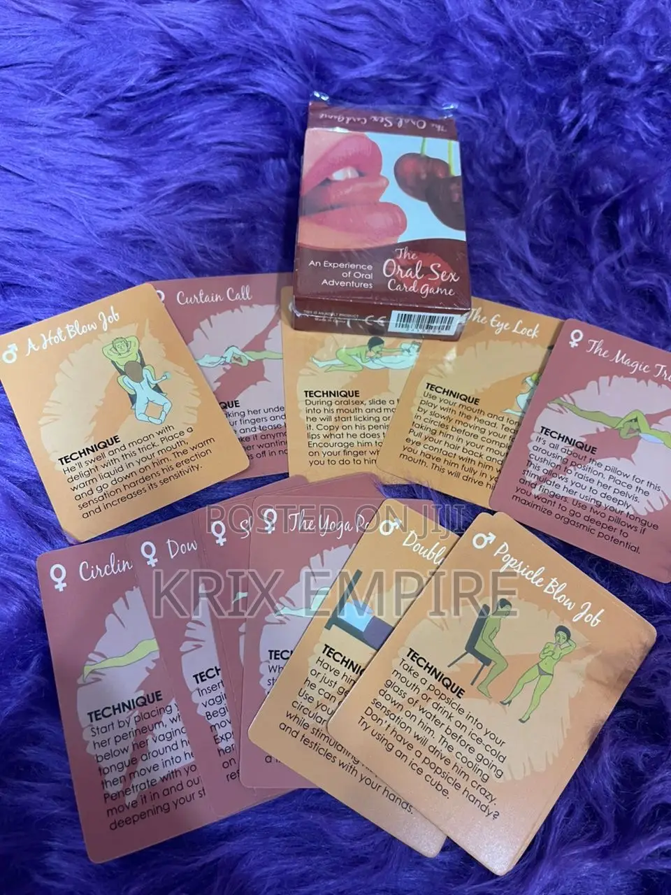 Oral Card Game for Adults