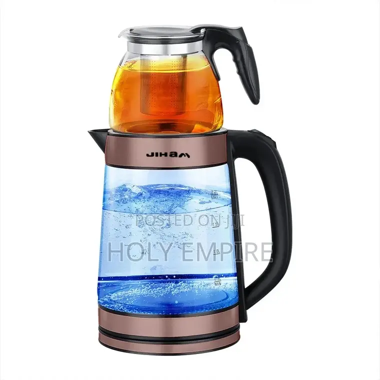 Electric Kettle With Tea Brewing Pot