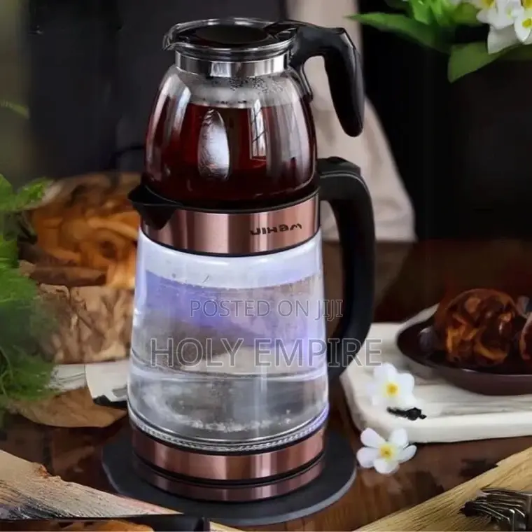 Electric Kettle With Tea Brewing Pot