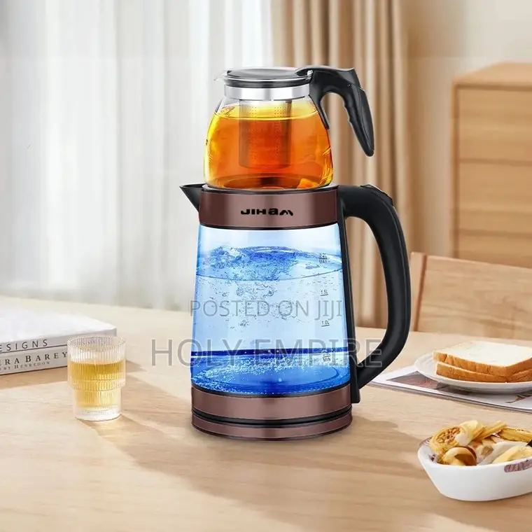 Electric Kettle With Tea Brewing Pot
