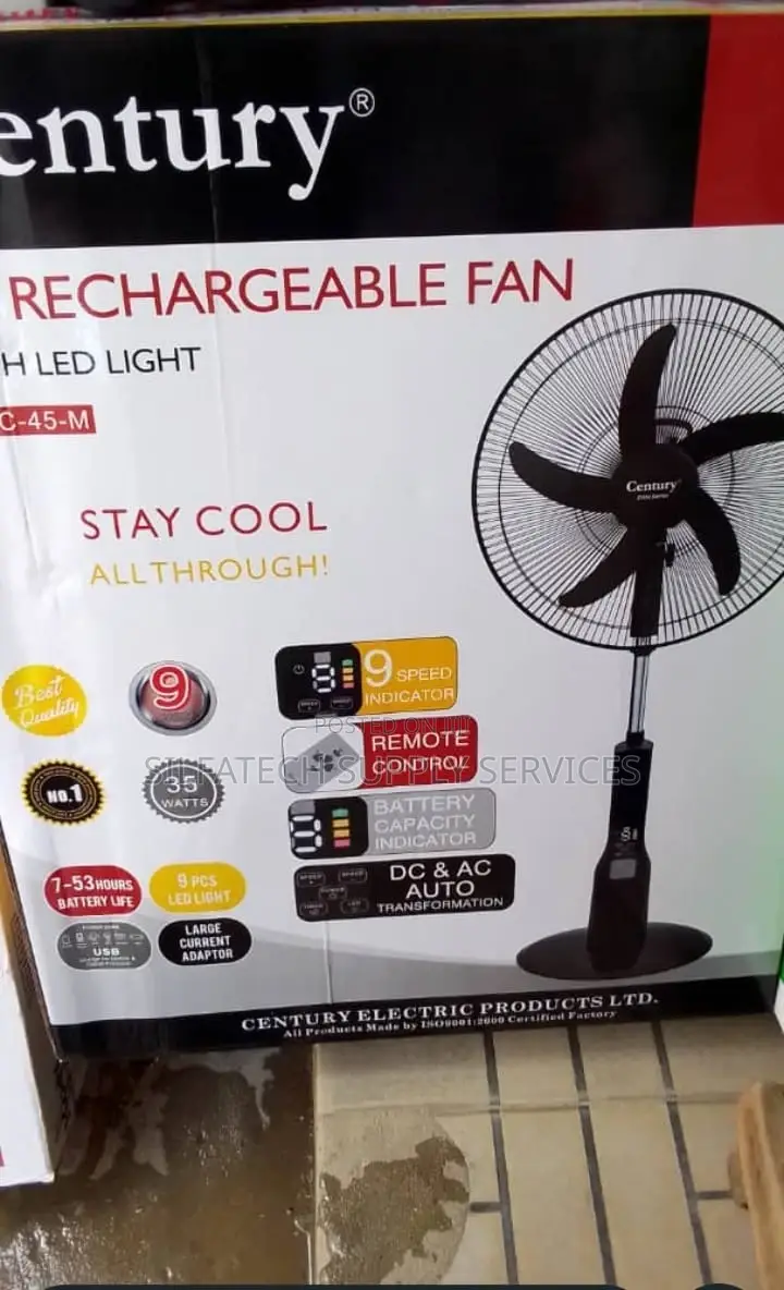 Original Rechargeable Fan