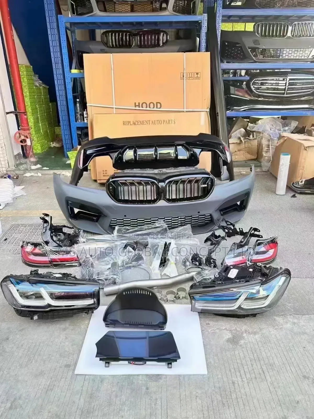 Bmw 5 Series 2012 Upgrade Kit To 2022 M5
