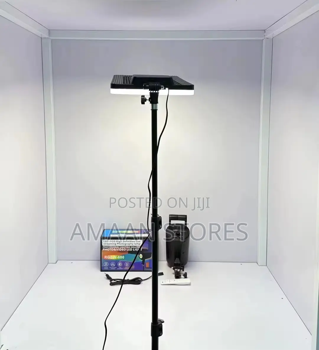 RGB 100w Led Studio Video Light + Remote – Daylight Sun Lamp