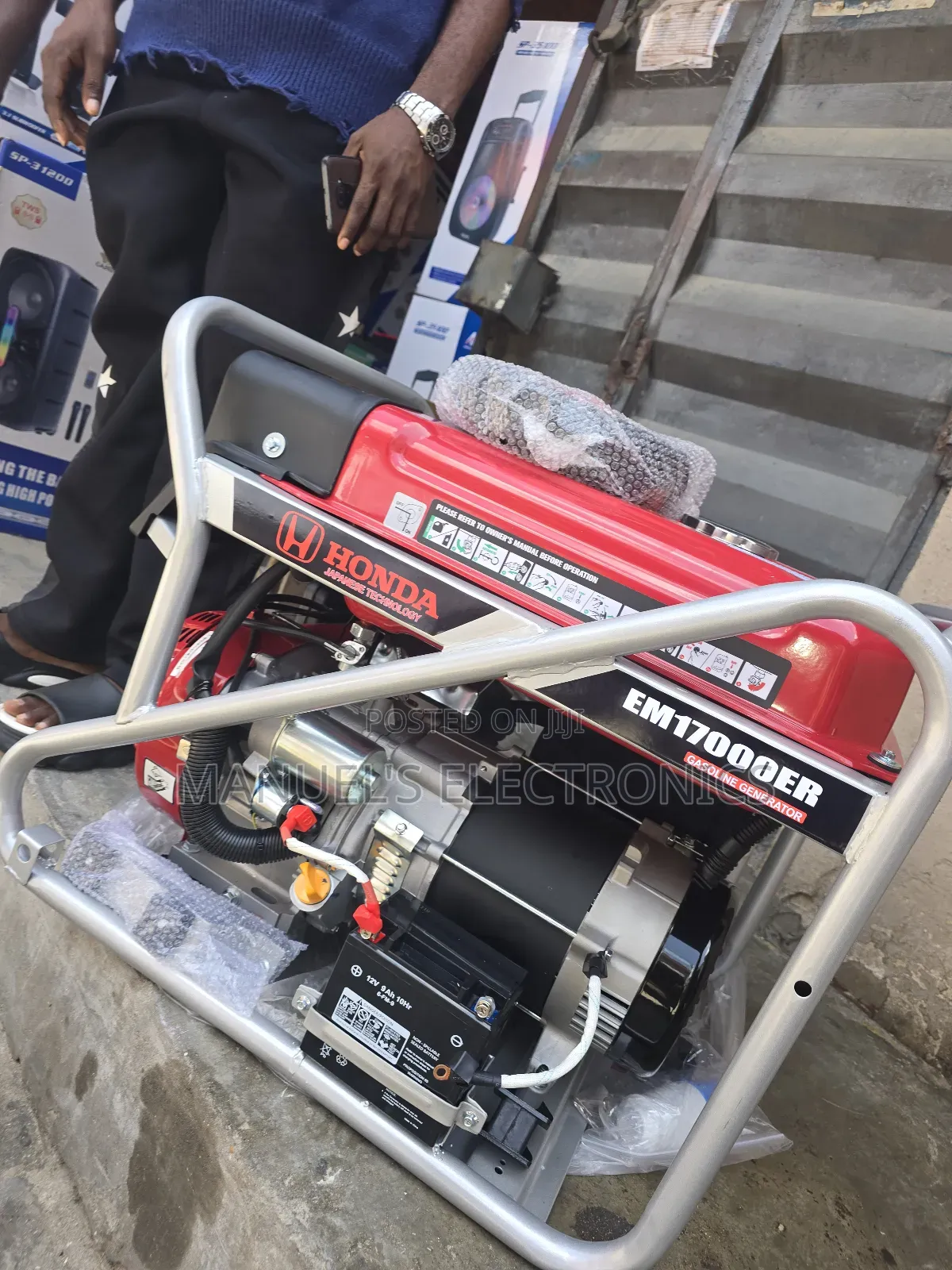 Brand New Honda Remote Control Petrol Gen 10kva 1year Wty