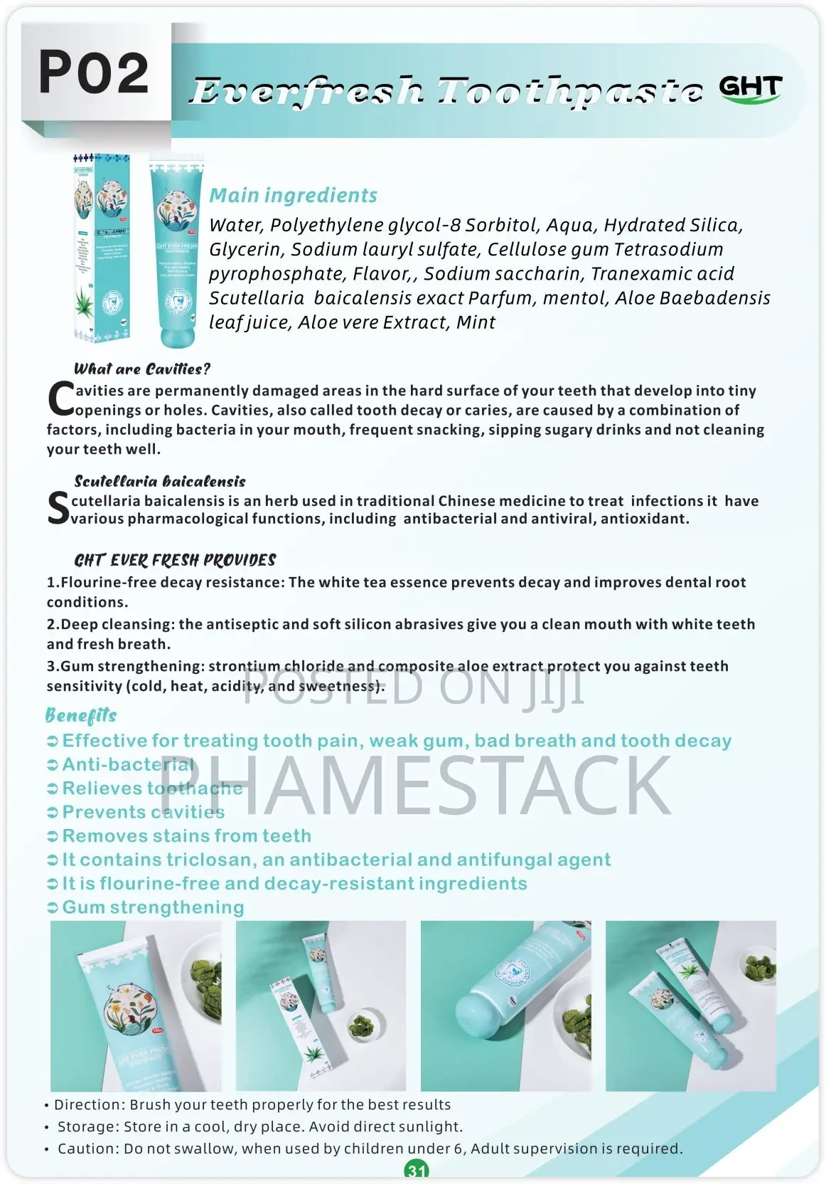 GHT Ever Fresh Toothpaste