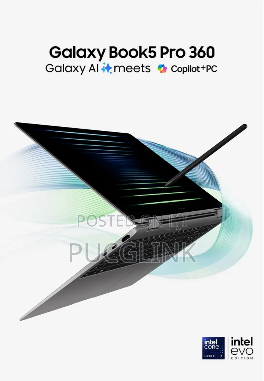 New Laptop Samsung Galaxy Book4 Pro 360 16GB Intel Core Ultra 7 SSD 1T