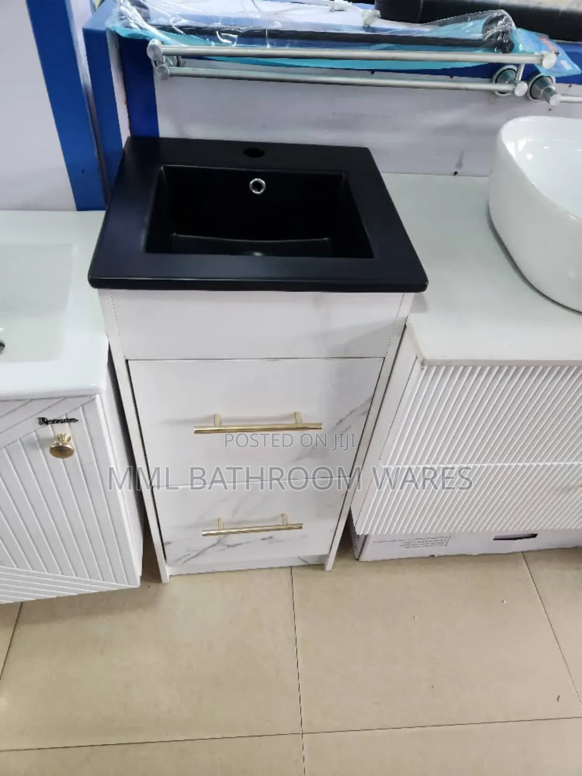 40cm Cabinet Basin With Double Drawers